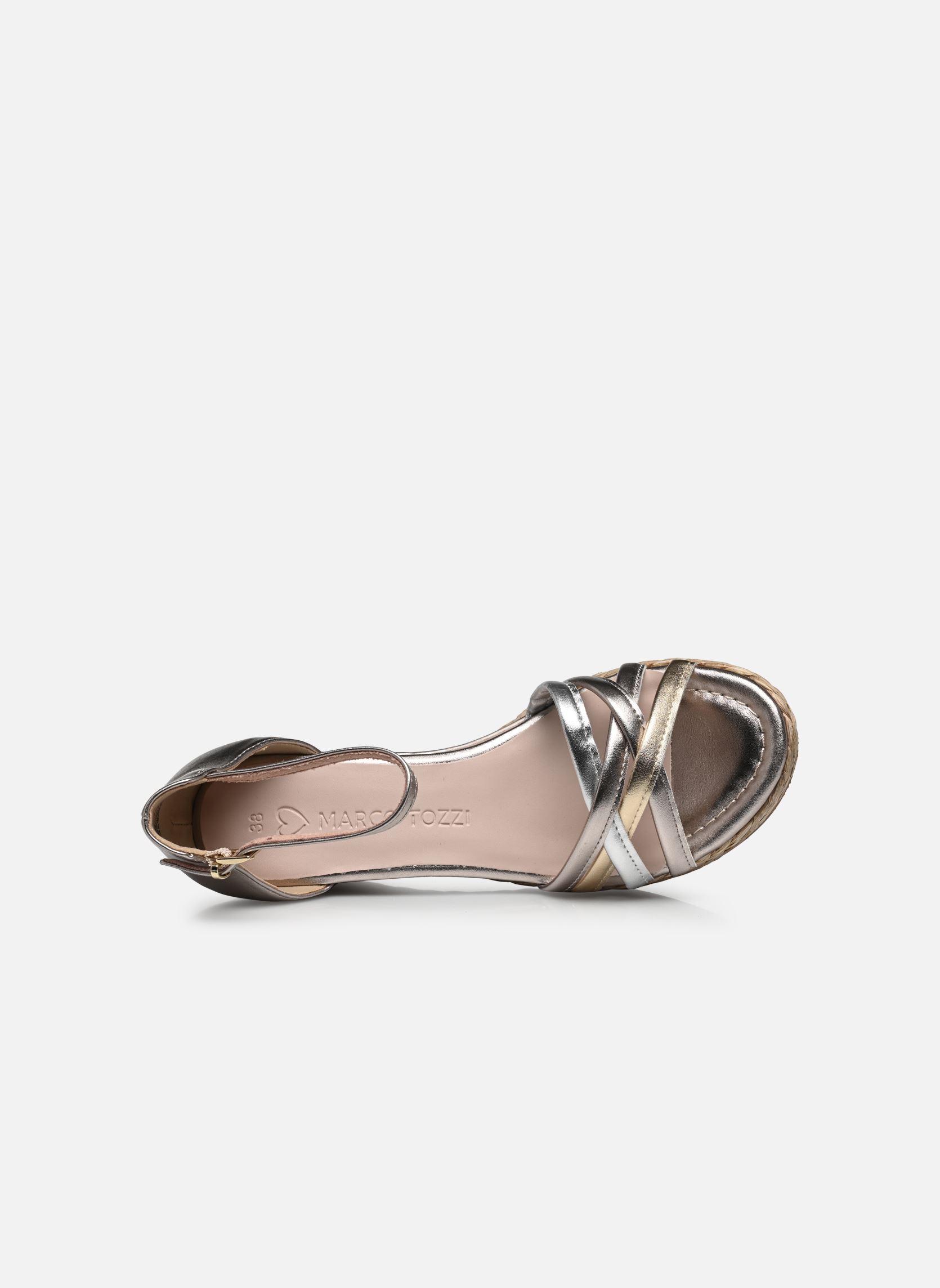 Espadrillas con zeppa e plateau 2-2-28348-20 532 donna rosa Marco Tozzi Espadrillas con zeppa e plateau 2-2-28348-20 532 donna rosa ROSE MET. COMB