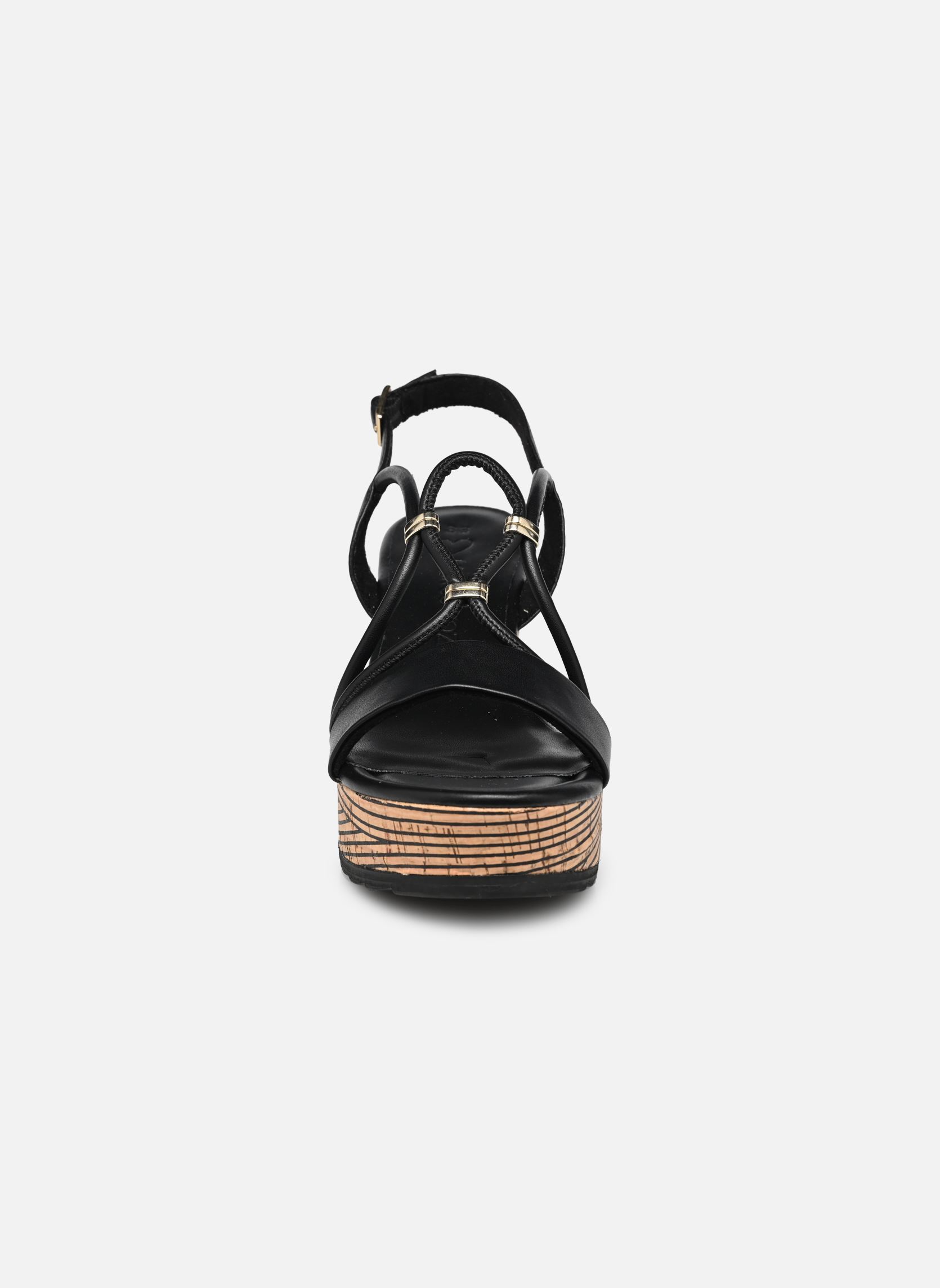 Sandalias y plataformas de cuña 2-2-28349-20 001 mujer negro Marco Tozzi Sandalias y plataformas de cuña 2-2-28349-20 001 mujer negro BLACK