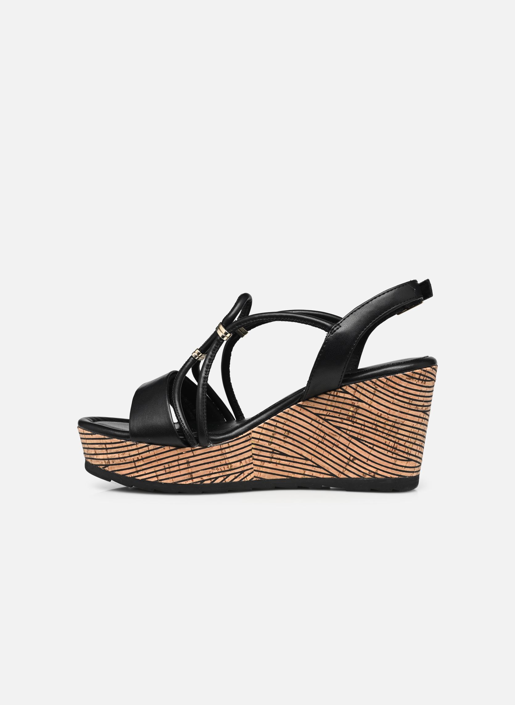 Sandalias y plataformas de cuña 2-2-28349-20 001 mujer negro Marco Tozzi Sandalias y plataformas de cuña 2-2-28349-20 001 mujer negro BLACK