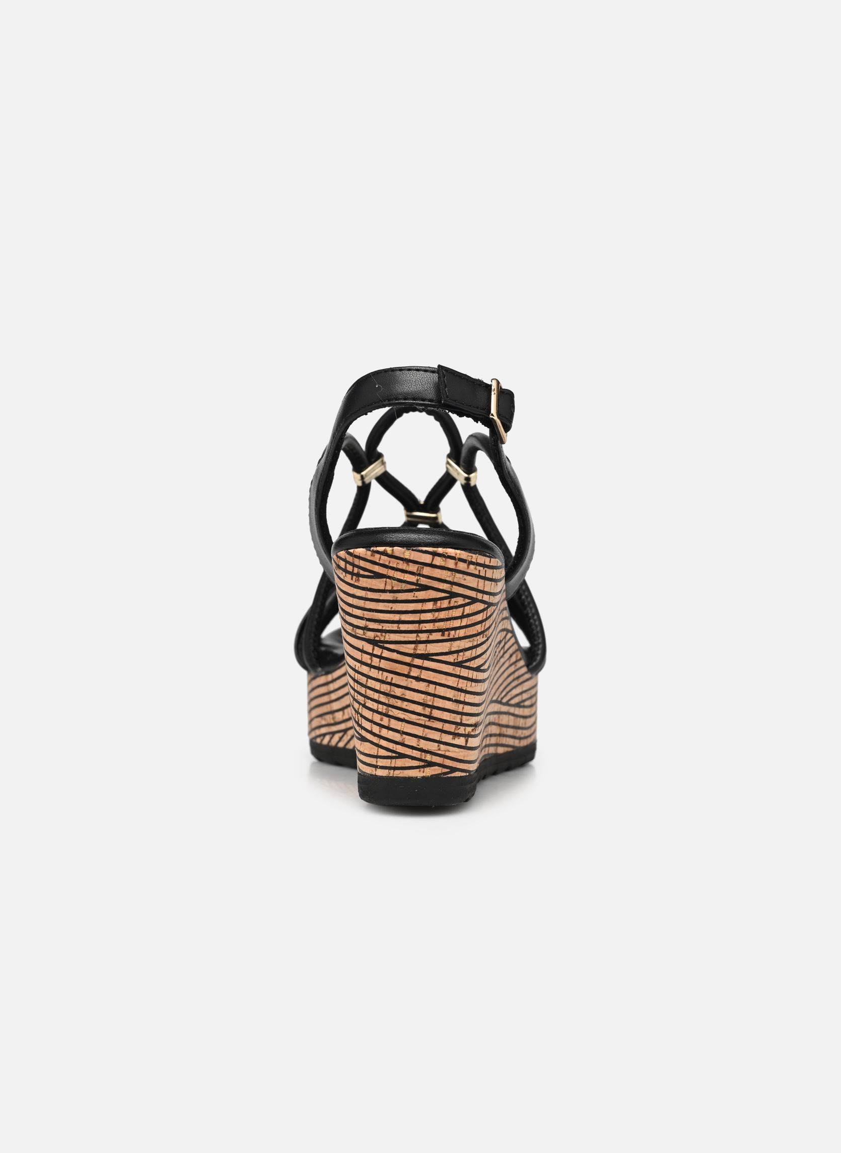 Sandalias y plataformas de cuña 2-2-28349-20 001 mujer negro Marco Tozzi Sandalias y plataformas de cuña 2-2-28349-20 001 mujer negro BLACK