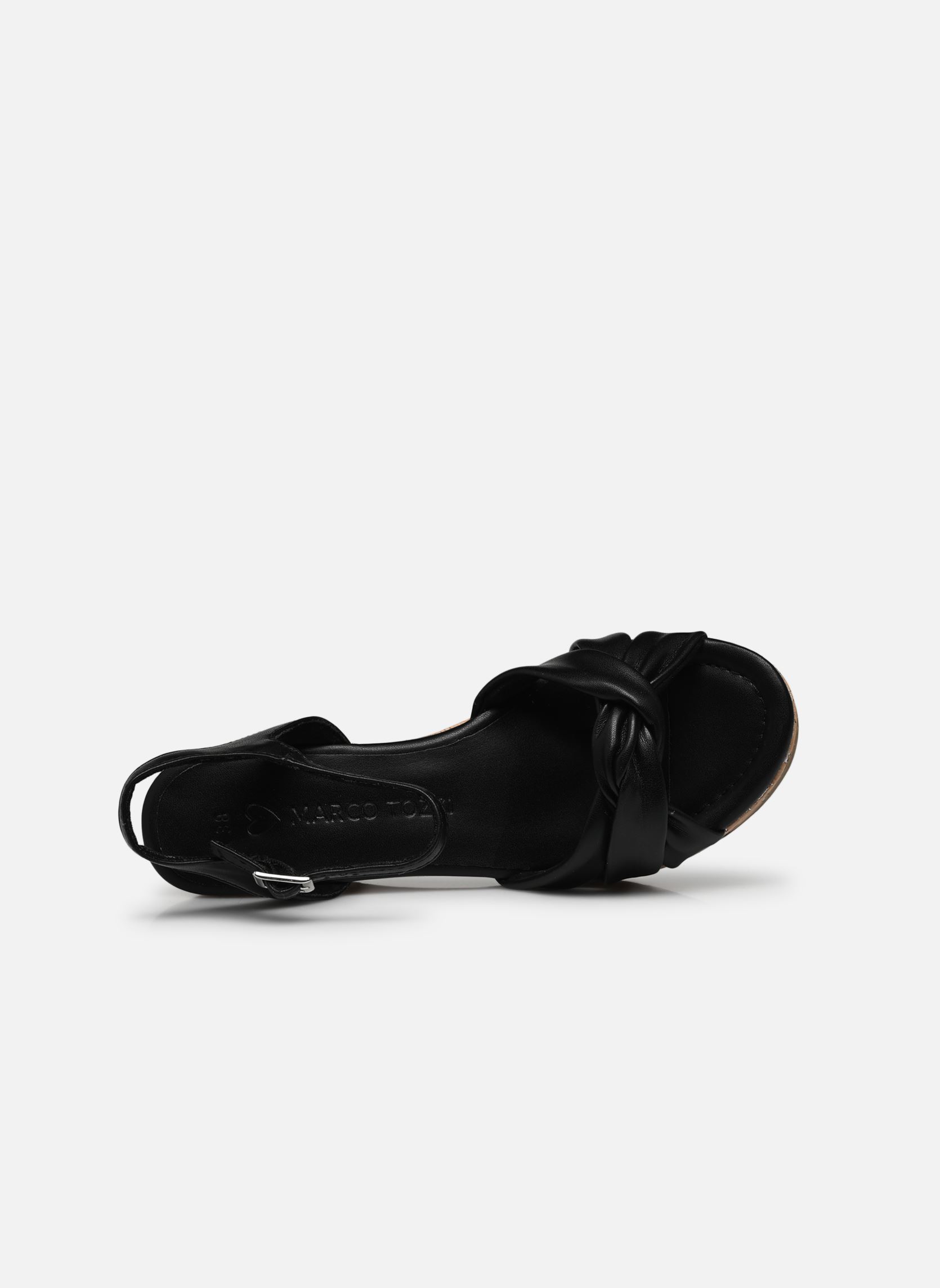 Keil- und Plateausandalen 2-2-28351-20 001 damen schwarz Marco Tozzi Keil- und Plateausandalen 2-2-28351-20 001 damen schwarz BLACK