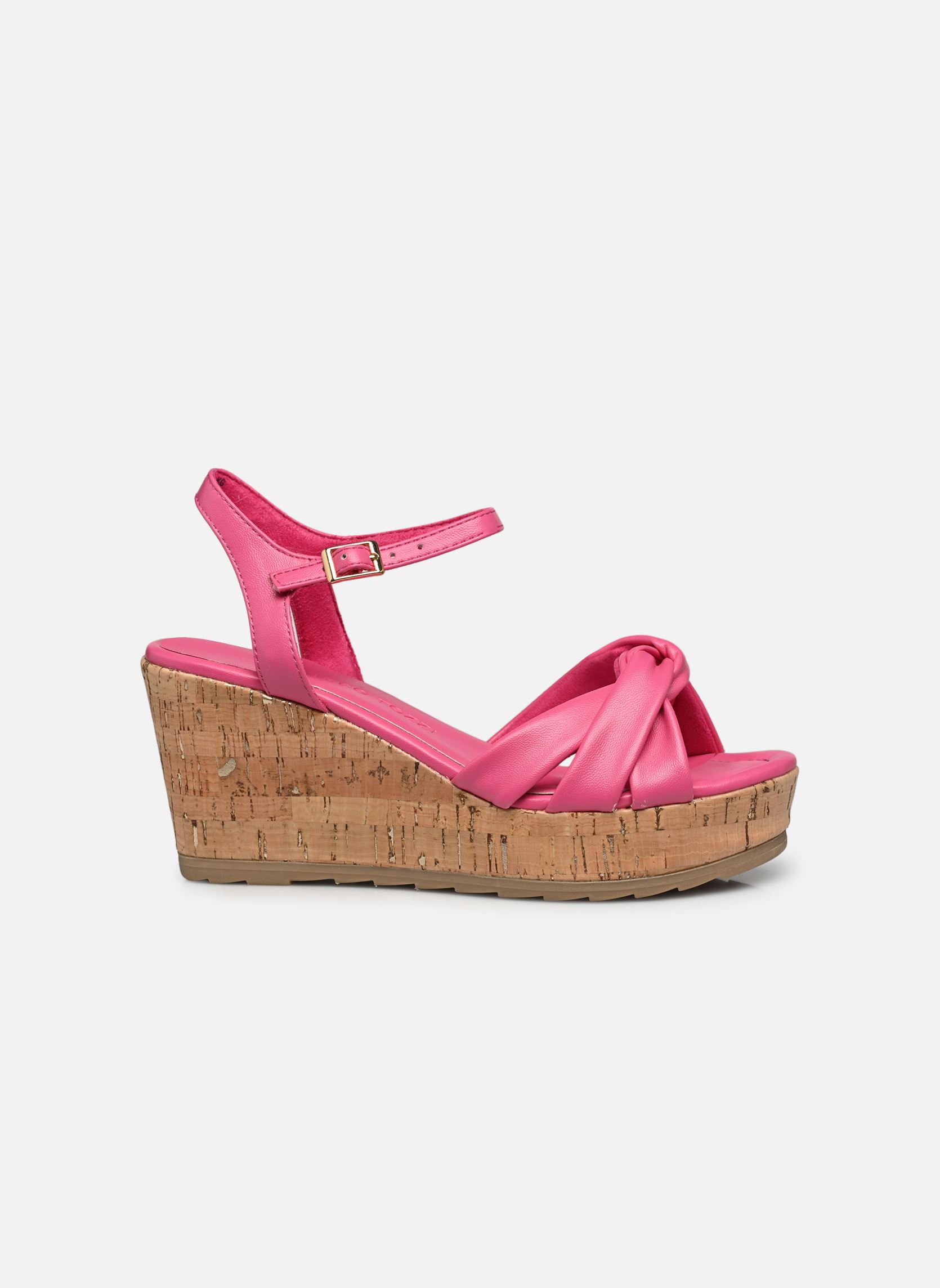 Sandalias y plataformas de cuña 2-2-28351-20 502 mujer rosa Marco Tozzi Sandalias y plataformas de cuña 2-2-28351-20 502 mujer rosa HOT PINK