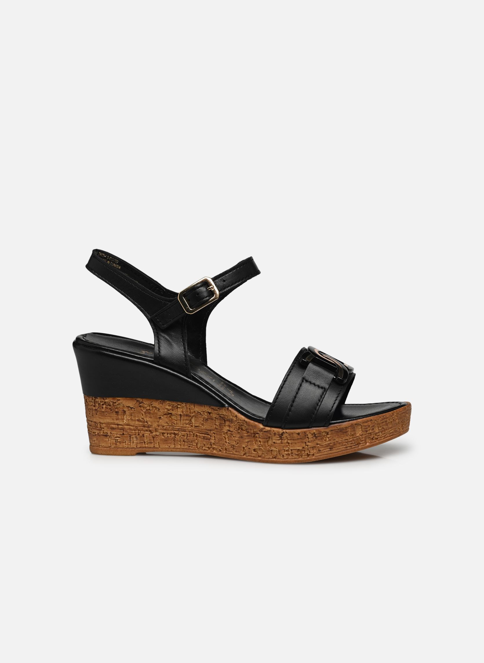 Keil- und Plateausandalen 2-2-28385-20 085 damen schwarz Marco Tozzi Keil- und Plateausandalen 2-2-28385-20 085 damen schwarz BLACK/GOLD