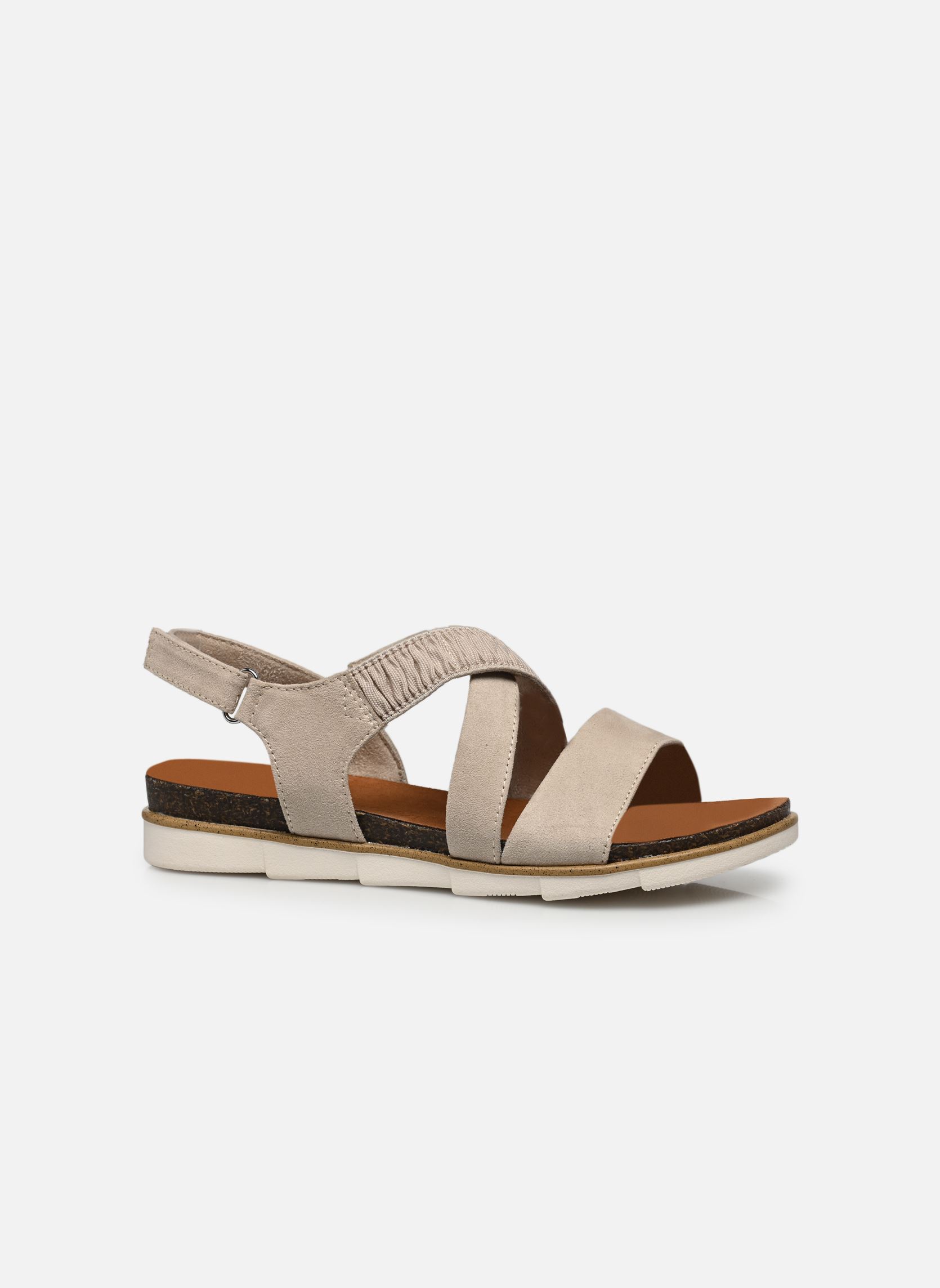 Sandales compensées et plateformes 2-2-28400-20 404 femme beige Marco Tozzi Sandales compensées et plateformes 2-2-28400-20 404 femme beige DUNE