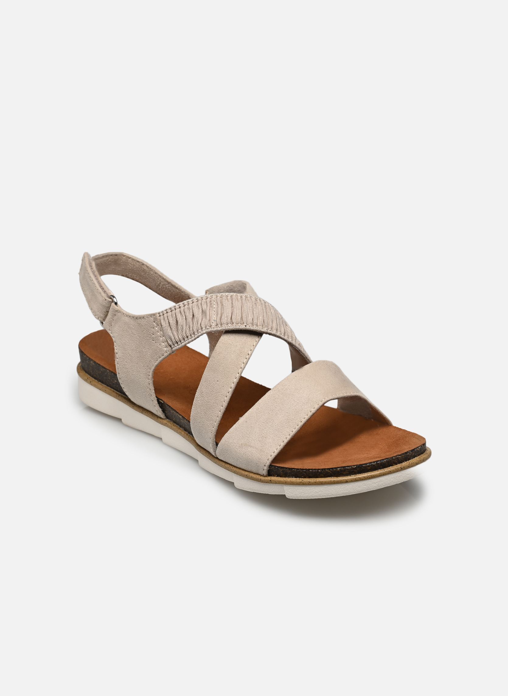 Sandales compensées et plateformes 2-2-28400-20 404 femme beige Marco Tozzi Sandales compensées et plateformes 2-2-28400-20 404 femme beige DUNE