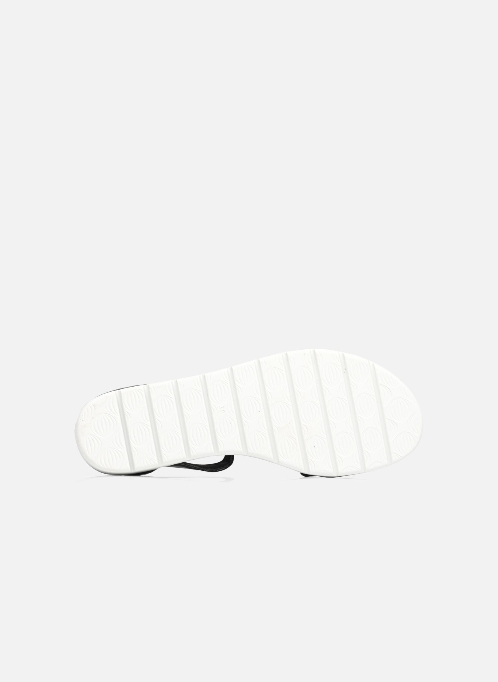Sandalen met sleehak en plateau 2-2-28610-20 087 dames zwart Marco Tozzi Sandalen met sleehak en plateau 2-2-28610-20 087 dames zwart BLACK/SILVER