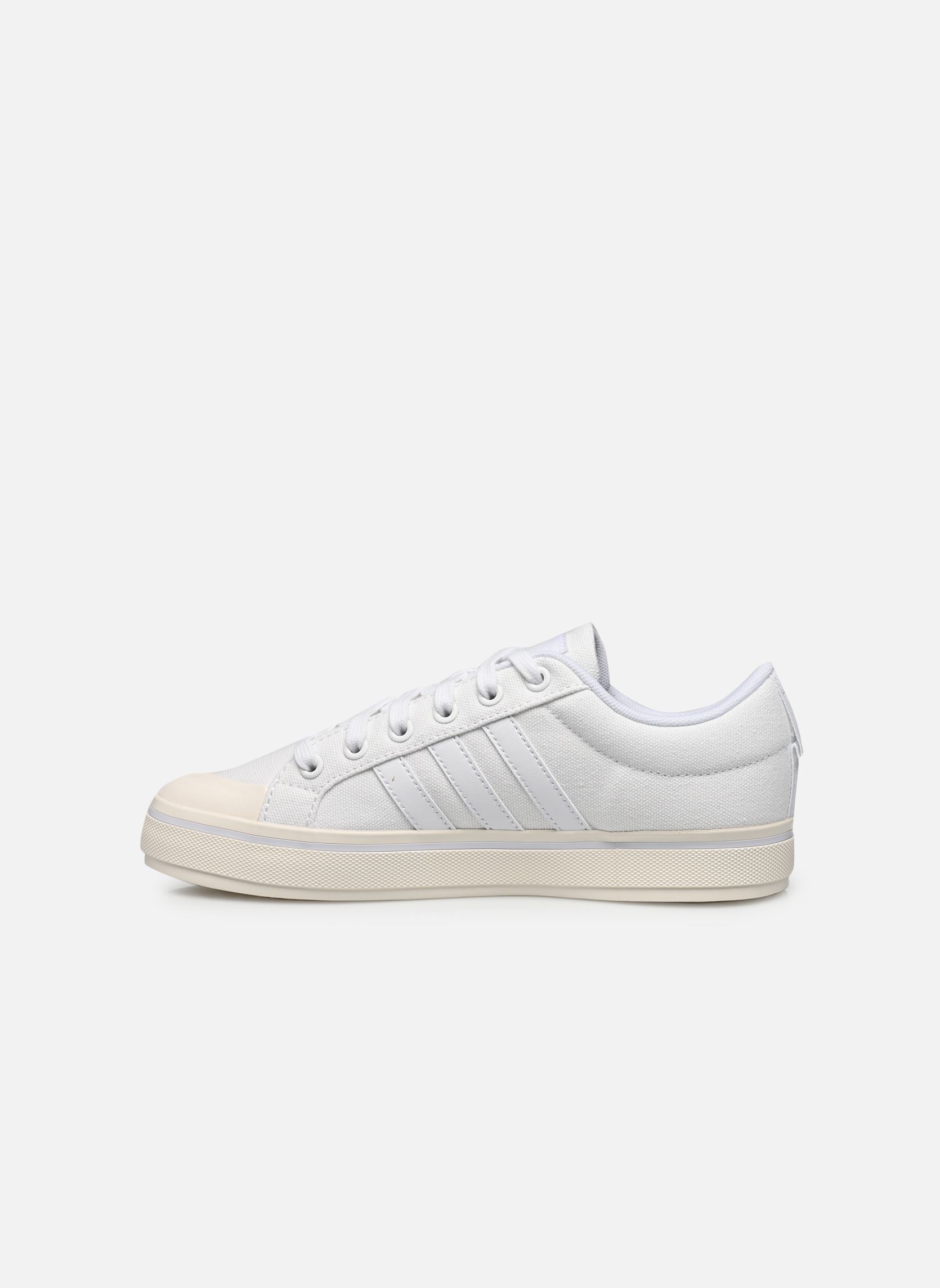 Leinen-Sneaker Bravada 2.0 W damen weiß adidas sportswear Leinen-Sneaker Bravada 2.0 W damen weiß FTWWHT/FTWWHT/CWHITE