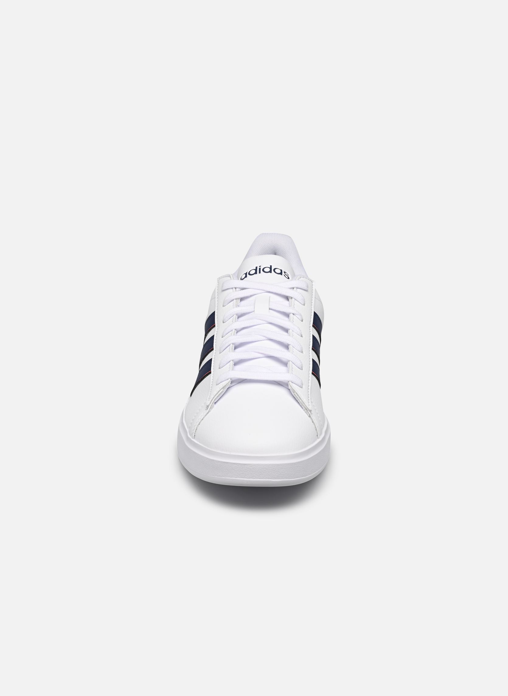Niedrige Sneaker Grand Court 2.0 M herren weiß adidas sportswear Niedrige Sneaker Grand Court 2.0 M herren weiß FTWWHT/DKBLUE/PRELSC