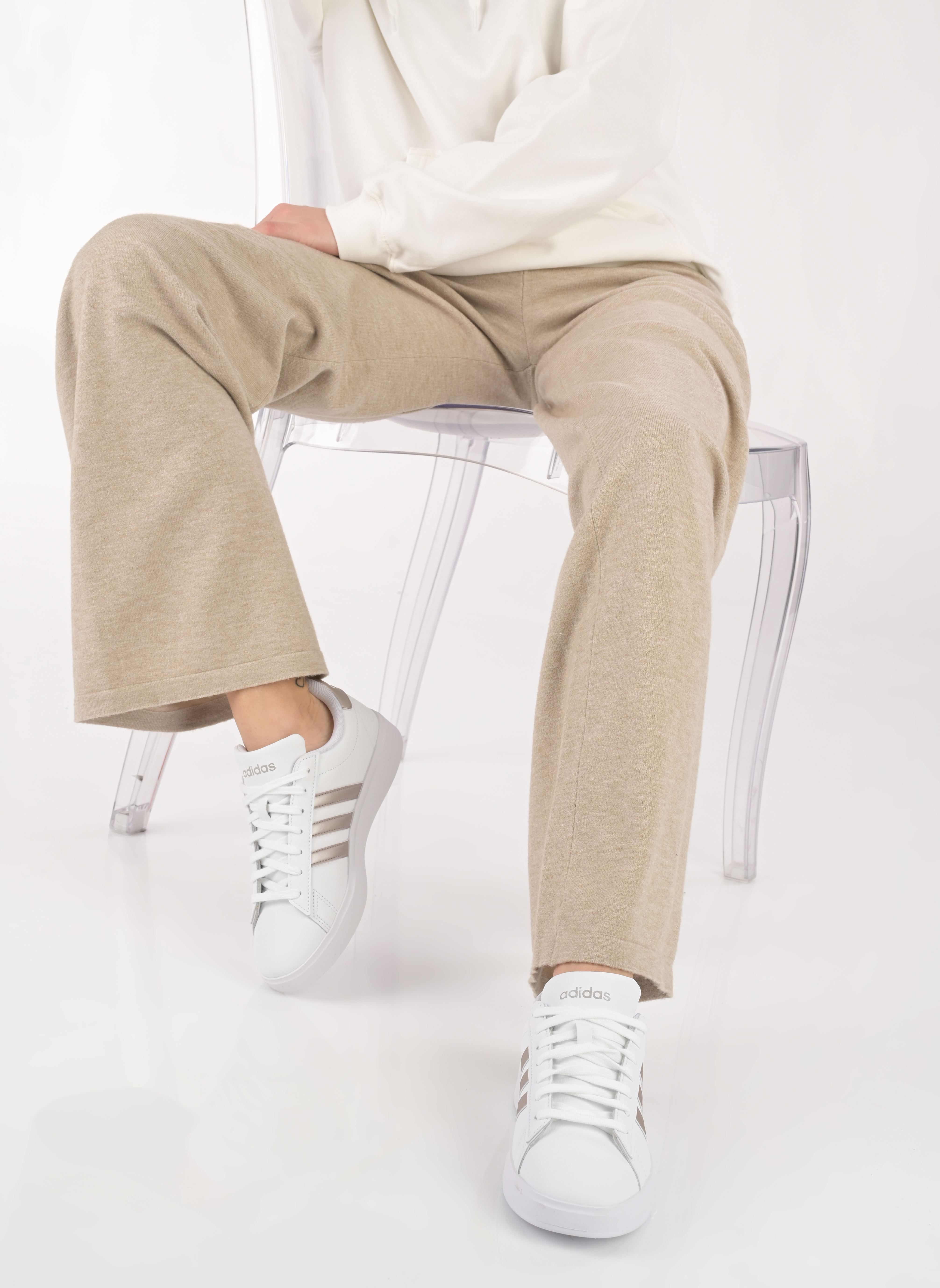 Baskets basses Grand Court 2.0 femme blanc adidas sportswear Baskets basses Grand Court 2.0 femme blanc FTWWHT/PLAMET/PLAMET