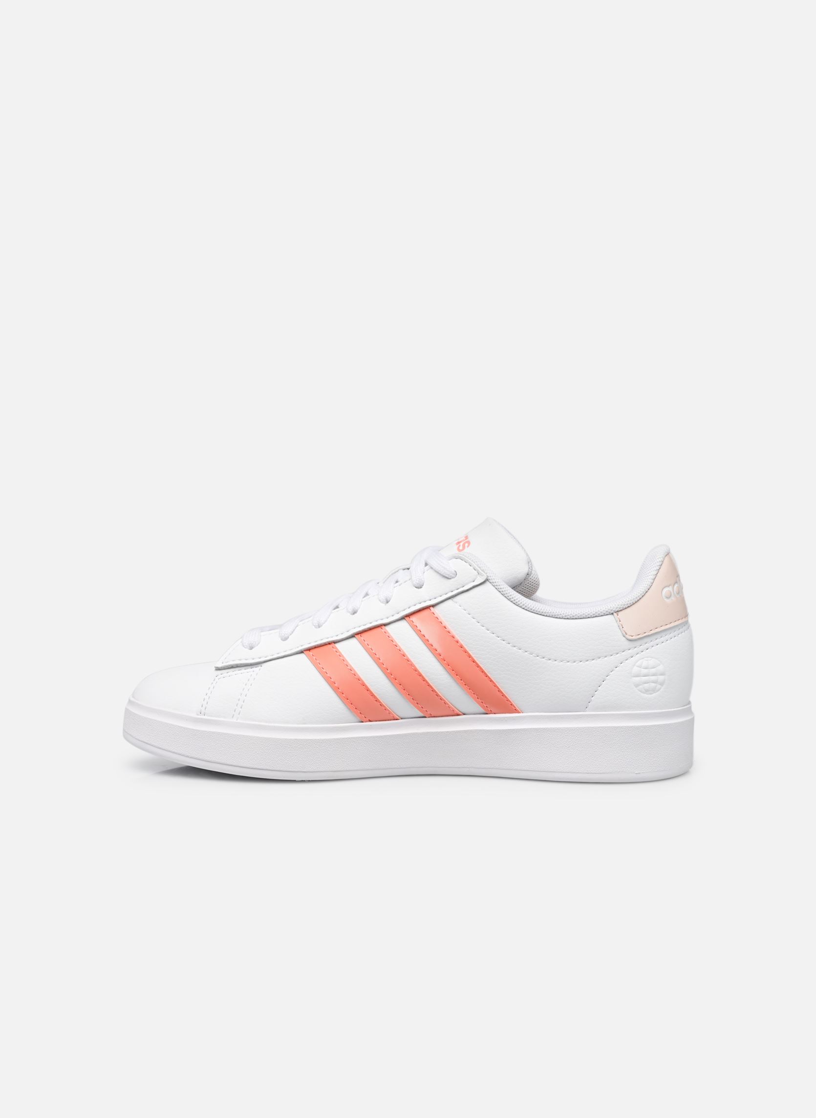 Niedrige Sneaker Grand Court 2.0 damen weiß adidas sportswear Niedrige Sneaker Grand Court 2.0 damen weiß FTWWHT/CORFUS/WONQUA