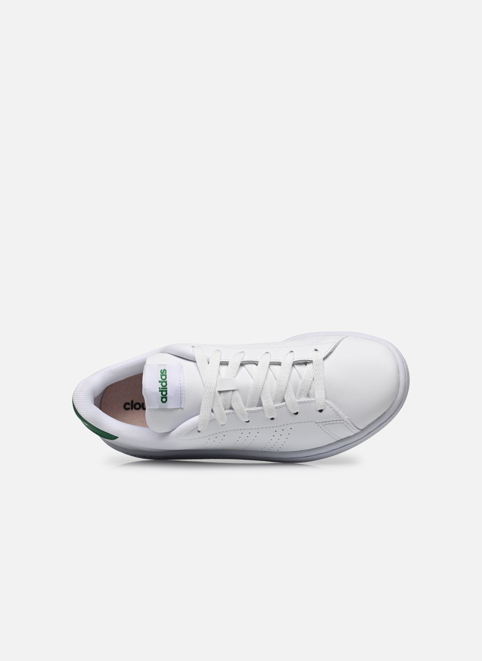 Baskets basses Advantage blanc adidas sportswear Baskets basses Advantage blanc FTWWHT/FTWWHT/GREEN