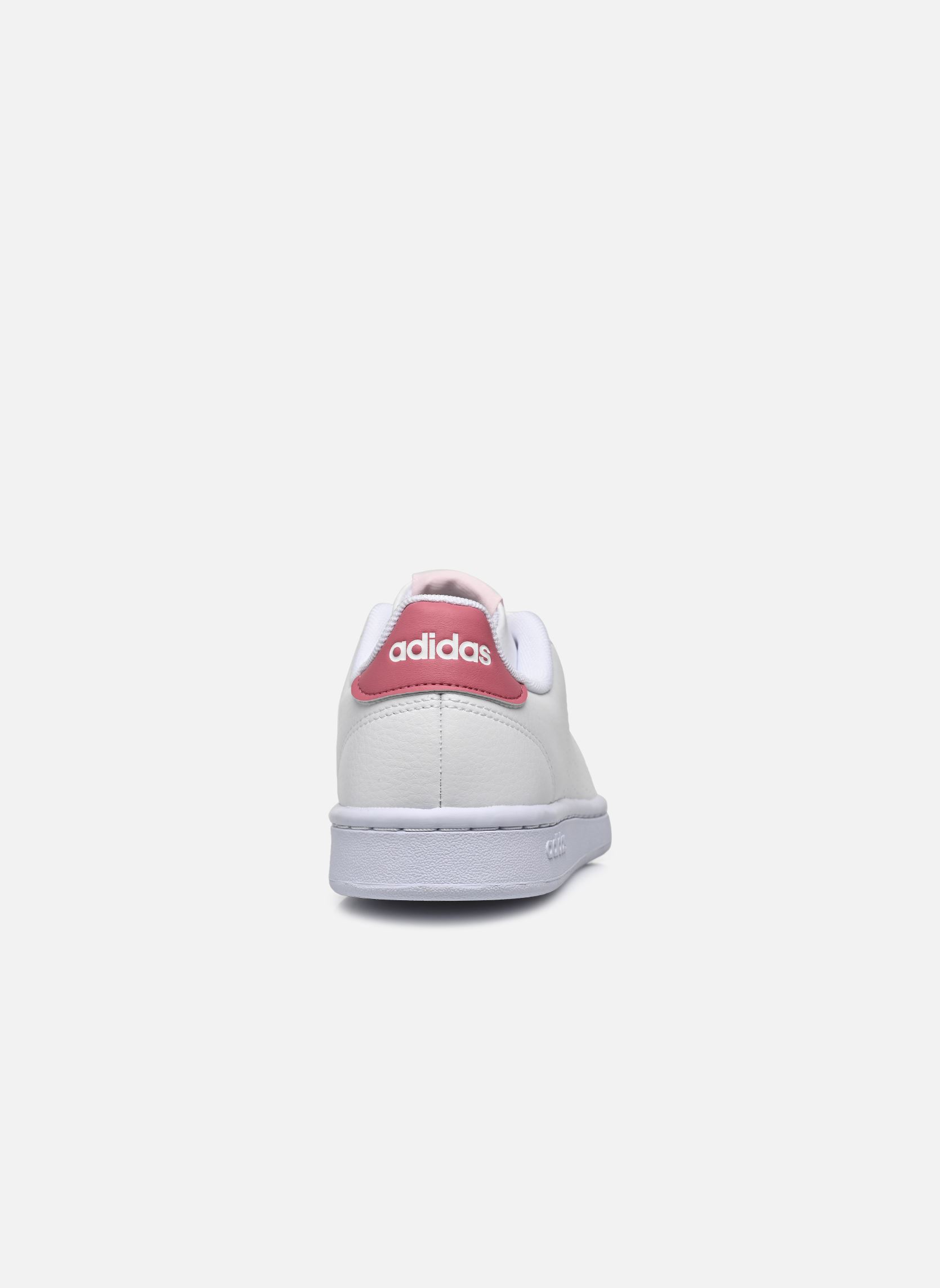 Niedrige Sneaker Advantage damen weiß adidas sportswear Niedrige Sneaker Advantage damen weiß FTWWHT/FTWWHT/PNKSTR