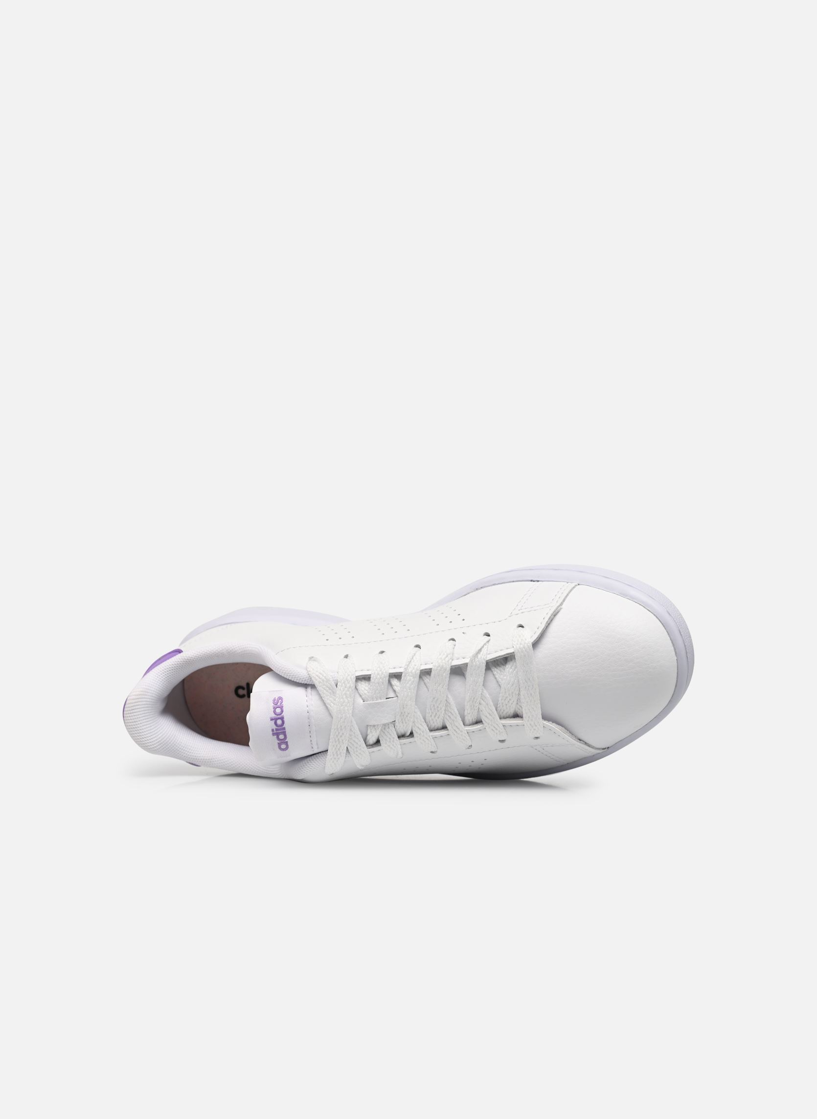 Niedrige Sneaker Advantage damen weiß adidas sportswear Niedrige Sneaker Advantage damen weiß FTWWHT/FTWWHT/VIOFUS