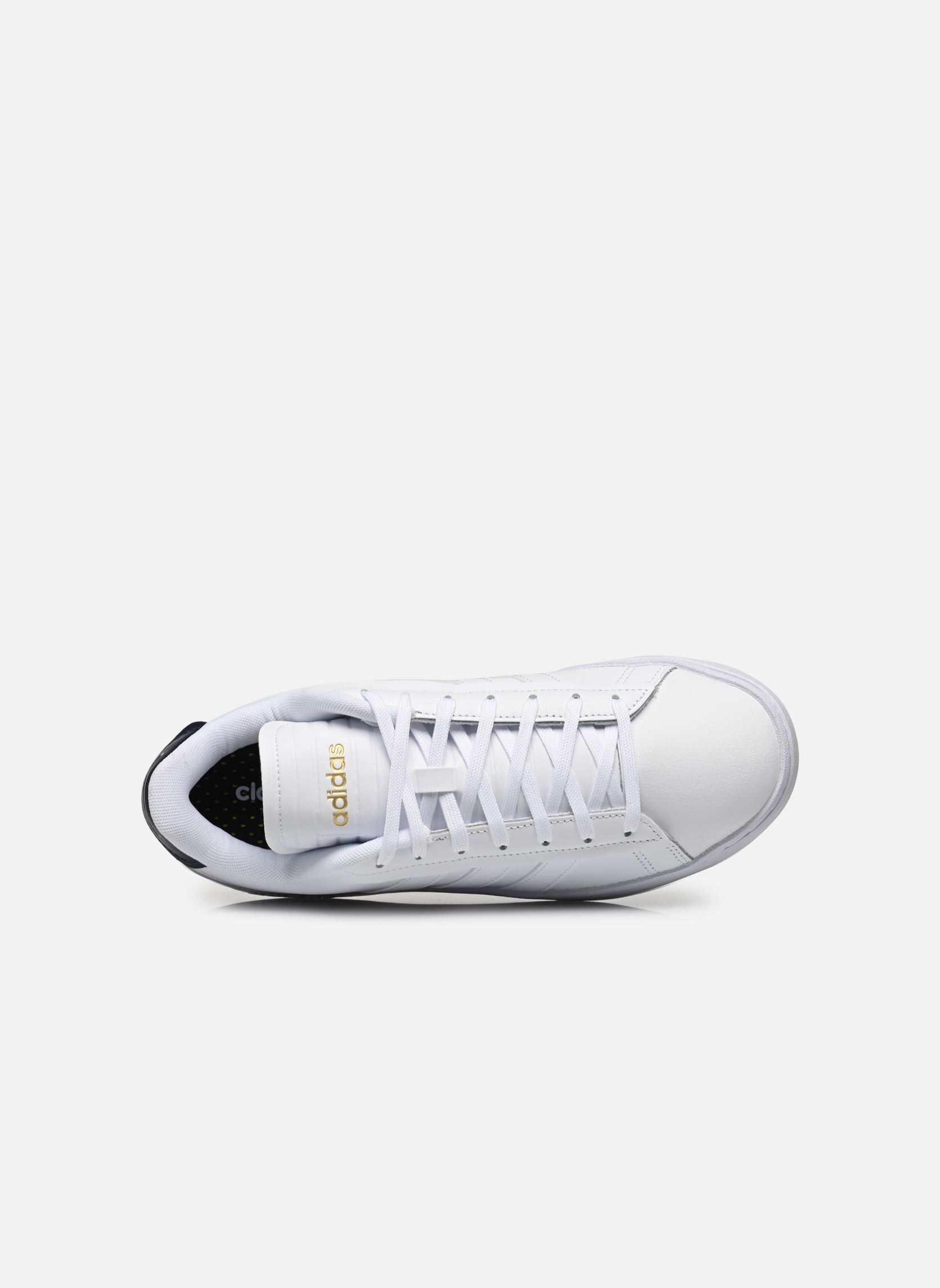 Niedrige Sneaker Grand Court Alpha M herren weiß adidas sportswear Niedrige Sneaker Grand Court Alpha M herren weiß FTWWHT/FTWWHT/SHANAV