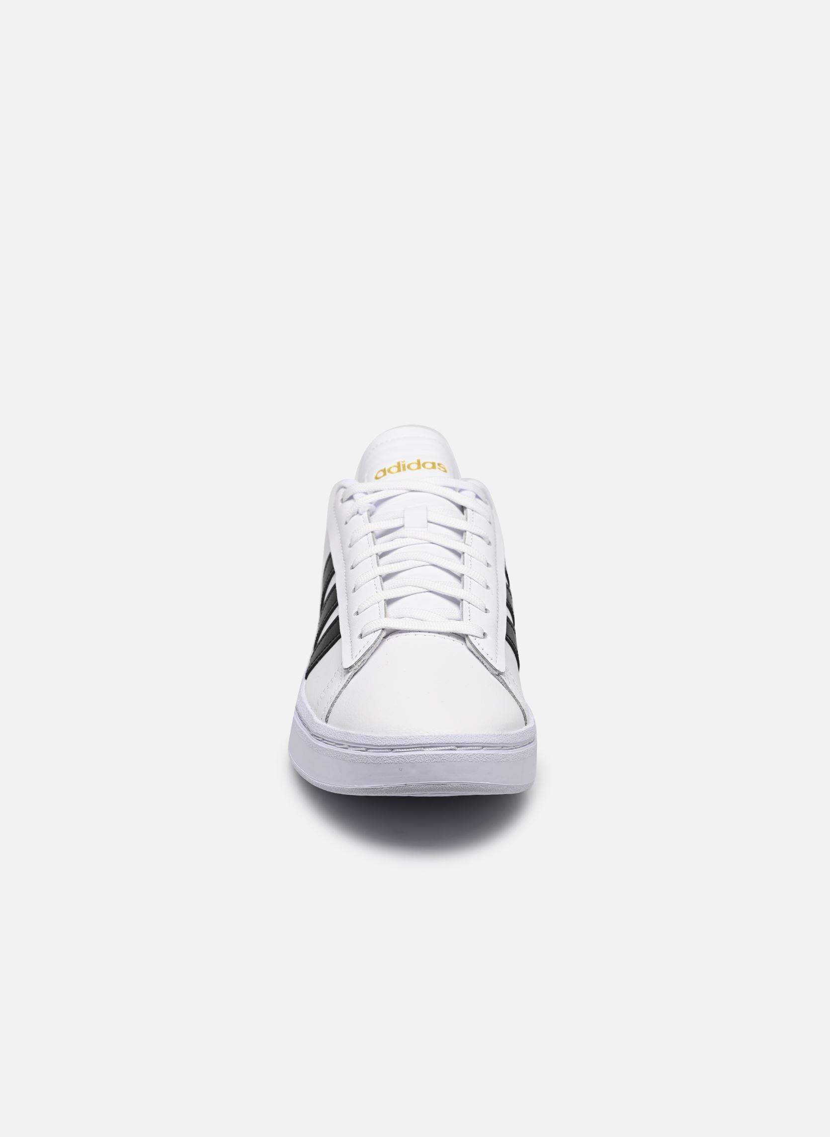 Niedrige Sneaker Grand Court Alpha M herren weiß adidas sportswear Niedrige Sneaker Grand Court Alpha M herren weiß FTWWHT/CBLACK/BETSCA