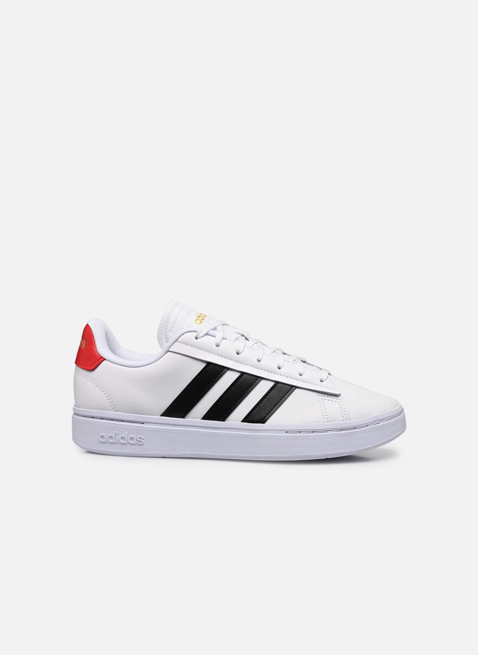 Niedrige Sneaker Grand Court Alpha M herren weiß adidas sportswear Niedrige Sneaker Grand Court Alpha M herren weiß FTWWHT/CBLACK/BETSCA