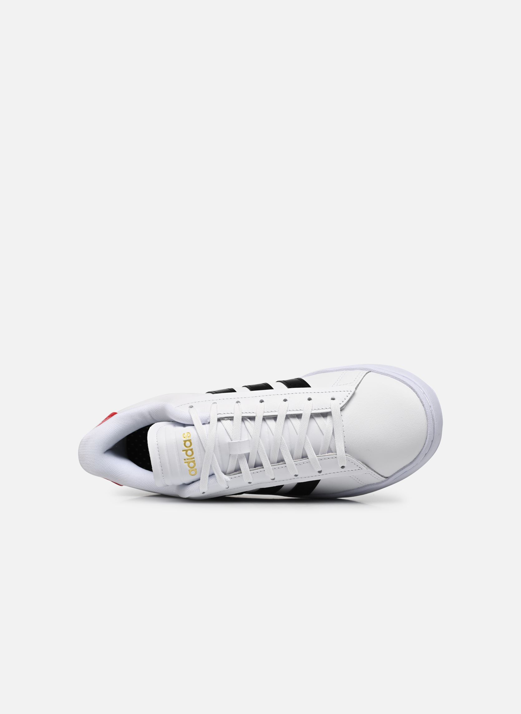 Niedrige Sneaker Grand Court Alpha M herren weiß adidas sportswear Niedrige Sneaker Grand Court Alpha M herren weiß FTWWHT/CBLACK/BETSCA