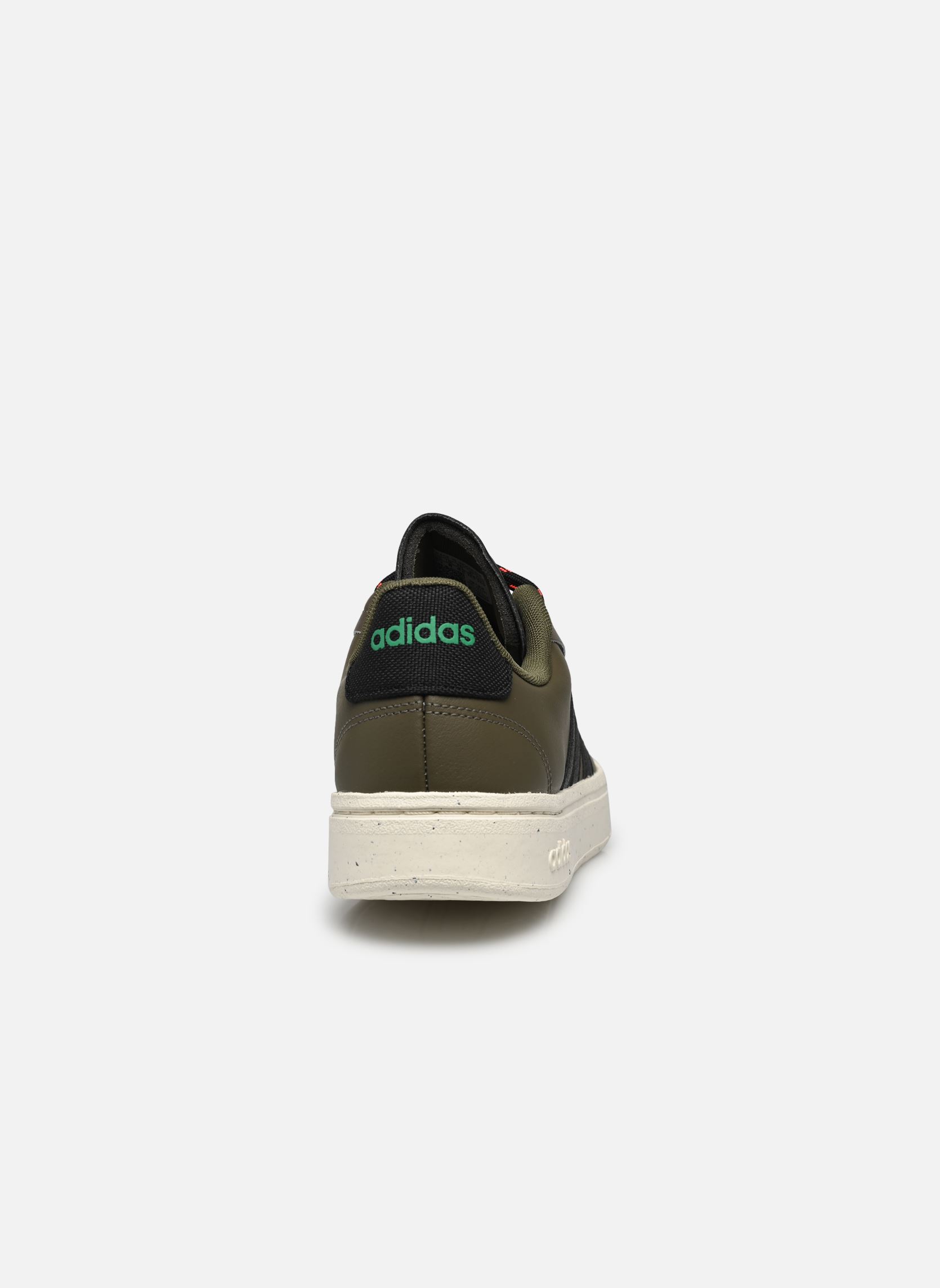 Baskets basses Grand Court Alpha M homme gris adidas sportswear Baskets basses Grand Court Alpha M homme gris OLISTR/CBLACK/COUGRN