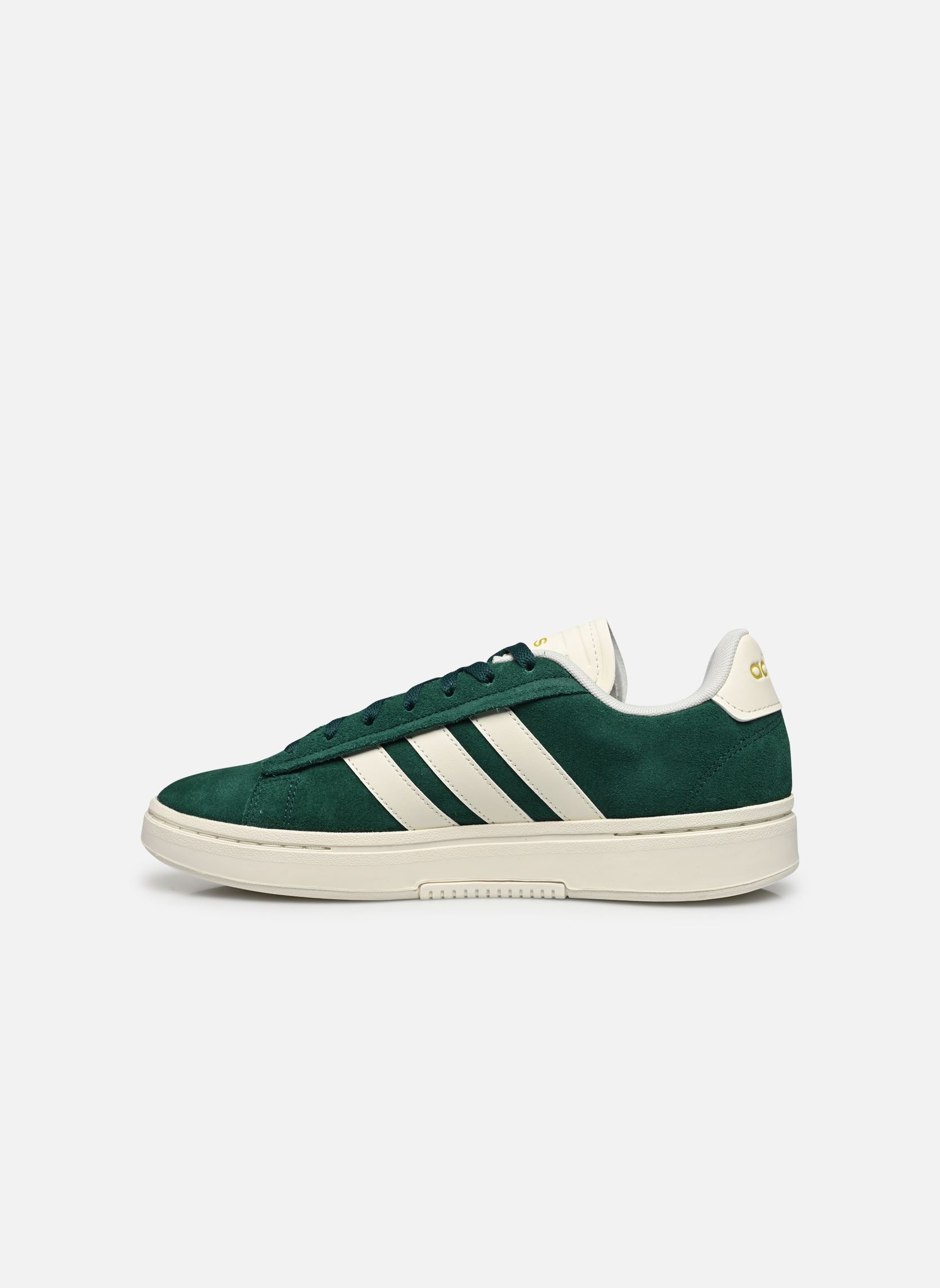 Baskets basses Grand Court Alpha M homme vert adidas sportswear Baskets basses Grand Court Alpha M homme vert CGREEN/OWHITE/GOLDMT
