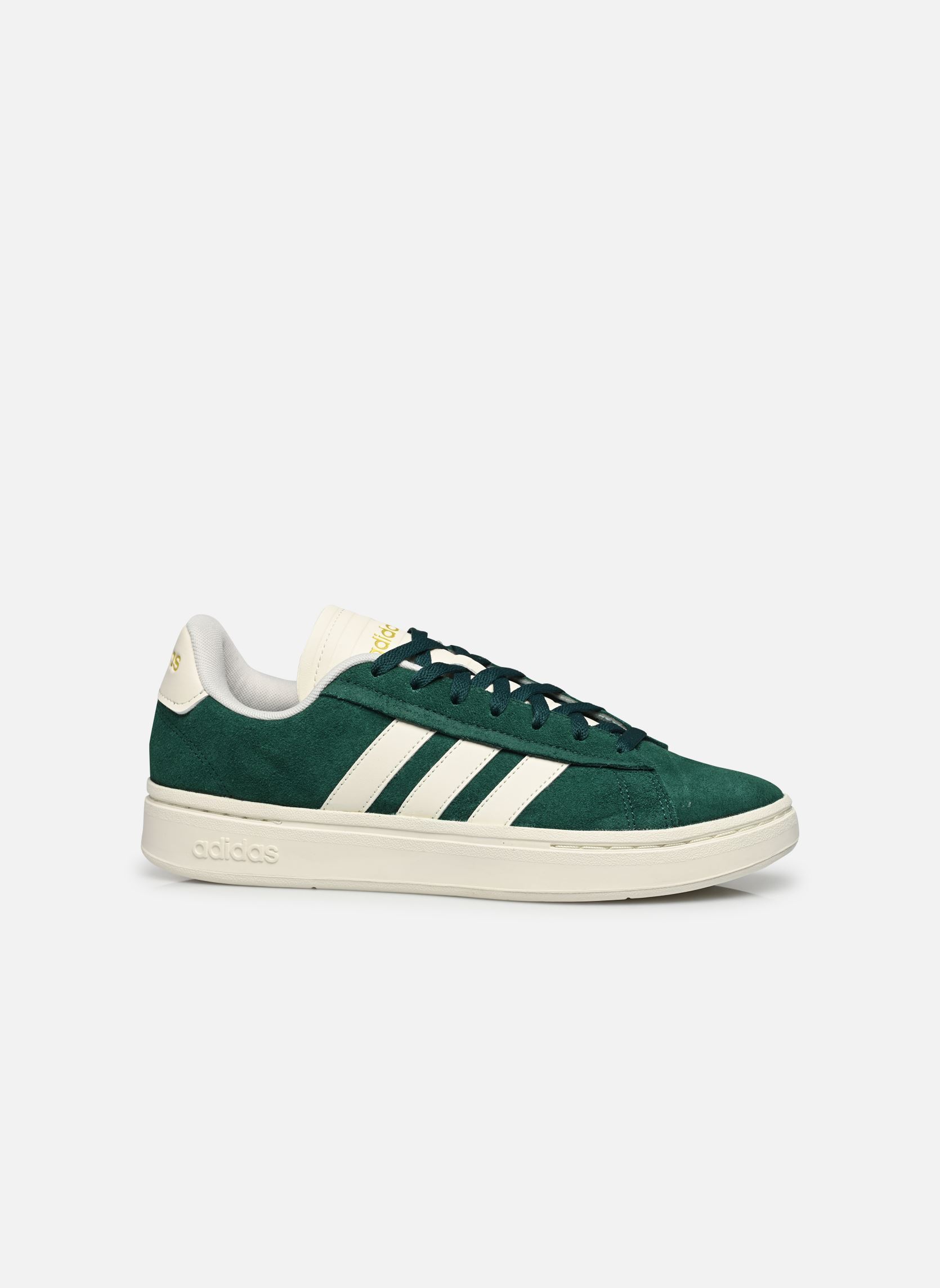 Baskets basses Grand Court Alpha M homme vert adidas sportswear Baskets basses Grand Court Alpha M homme vert CGREEN/OWHITE/GOLDMT