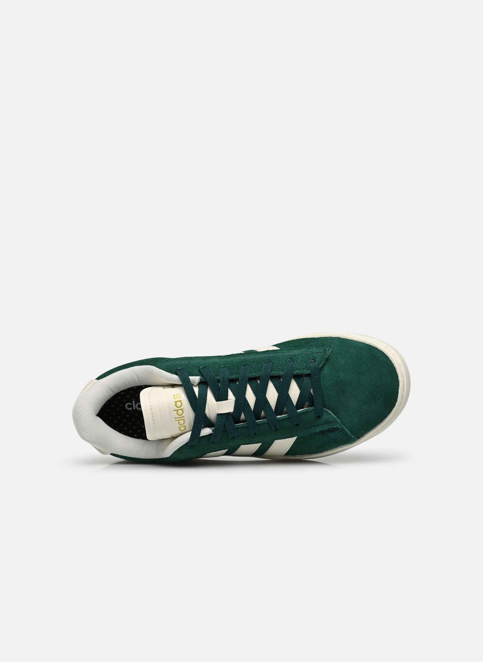 Baskets basses Grand Court Alpha M homme vert adidas sportswear Baskets basses Grand Court Alpha M homme vert CGREEN/OWHITE/GOLDMT