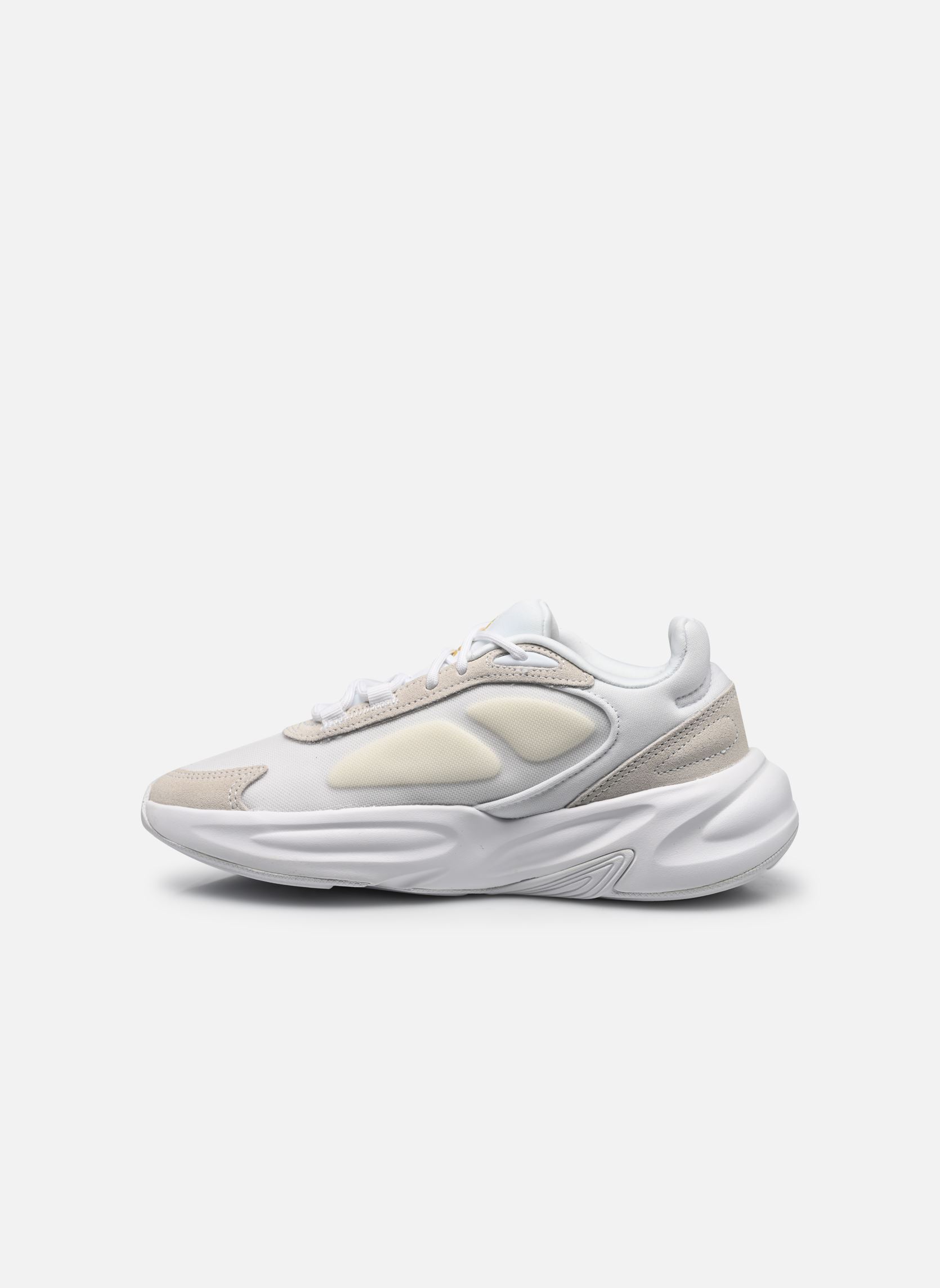 Niedrige Sneaker Ozelle damen weiß adidas sportswear Niedrige Sneaker Ozelle damen weiß FTWWHT/FTWWHT/MAGOLD