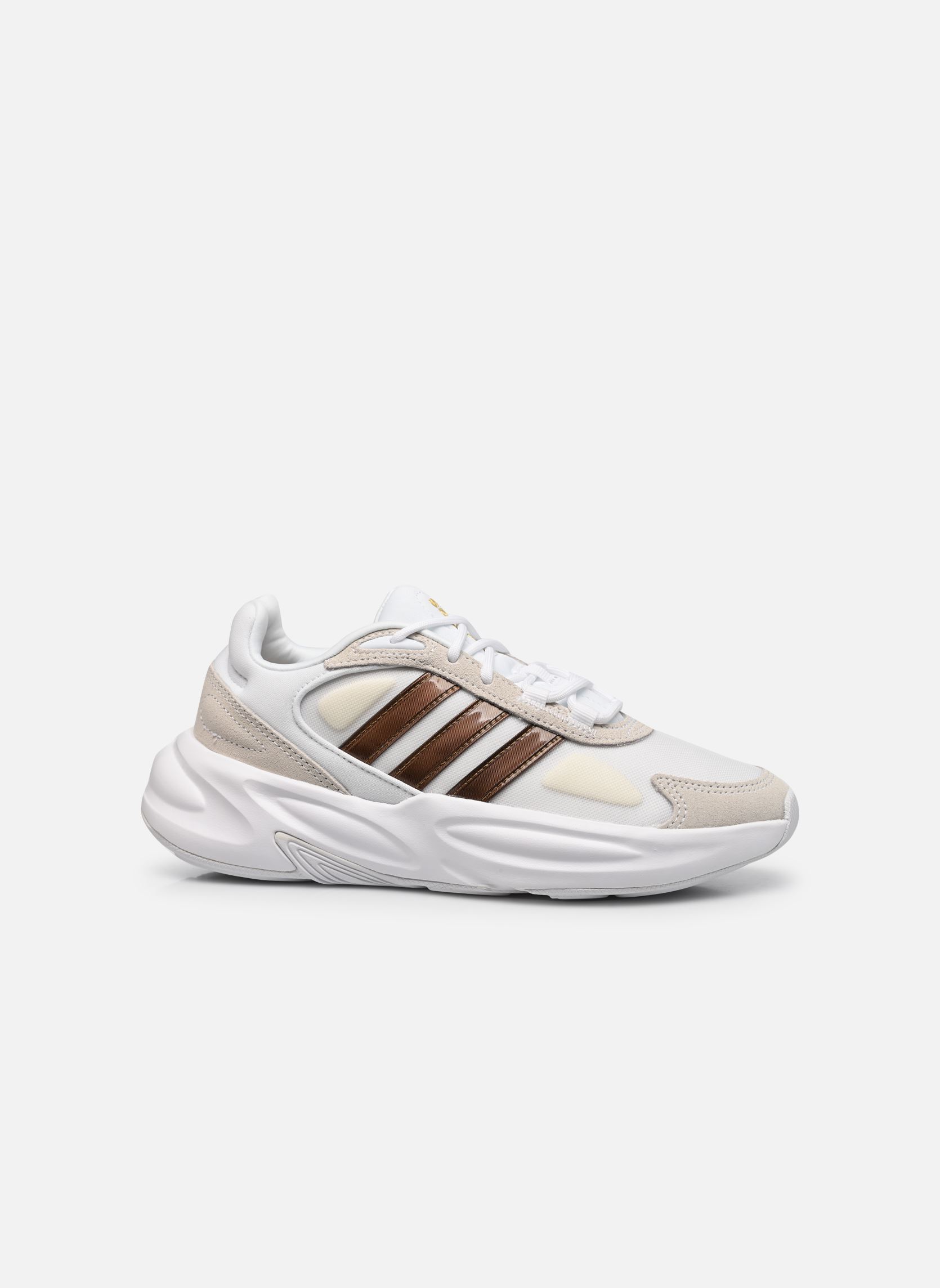 Niedrige Sneaker Ozelle damen weiß adidas sportswear Niedrige Sneaker Ozelle damen weiß FTWWHT/FTWWHT/MAGOLD