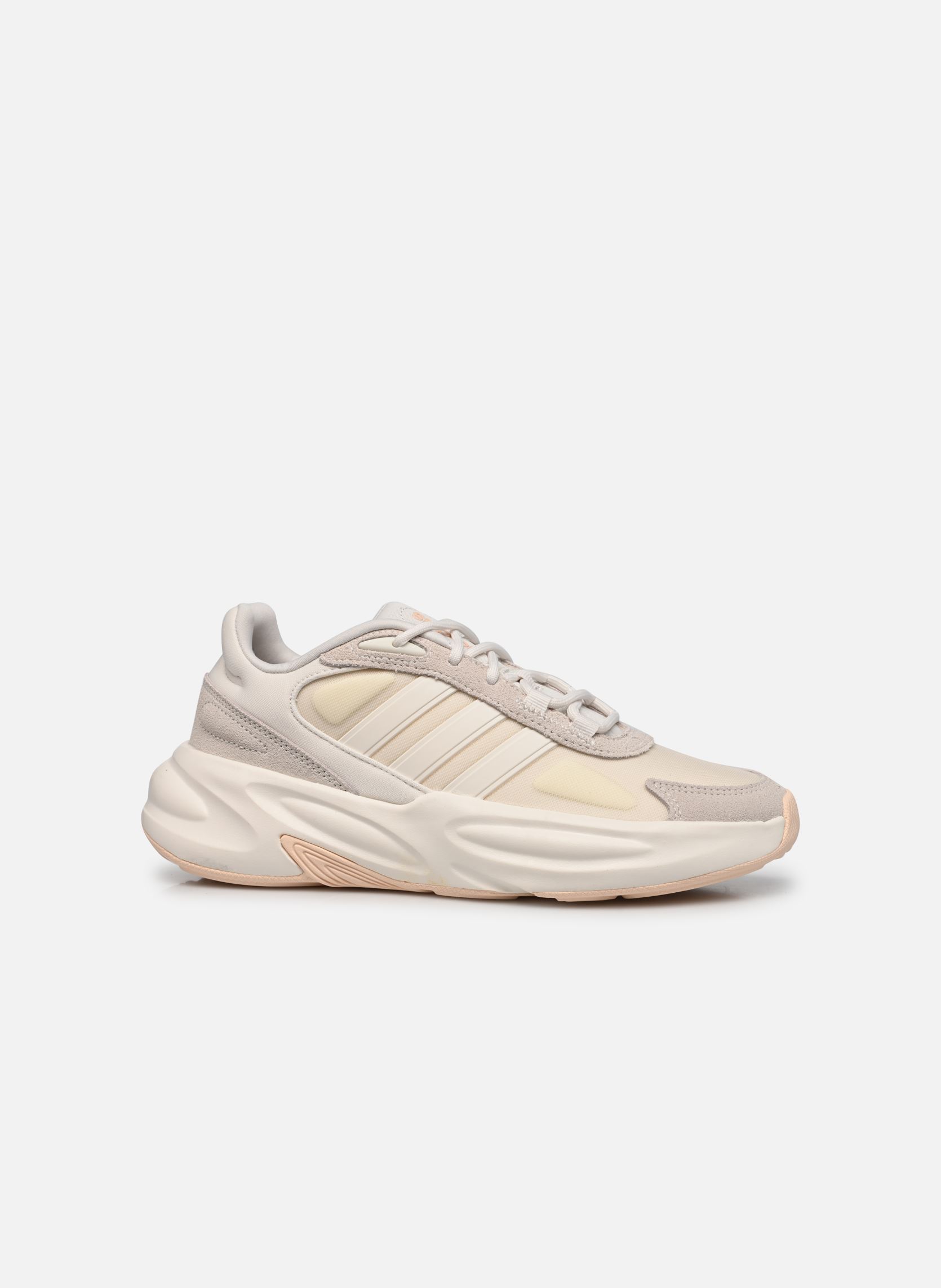 Niedrige Sneaker Ozelle damen beige adidas sportswear Niedrige Sneaker Ozelle damen beige CLOWHI/CLOWHI/FTWWHT