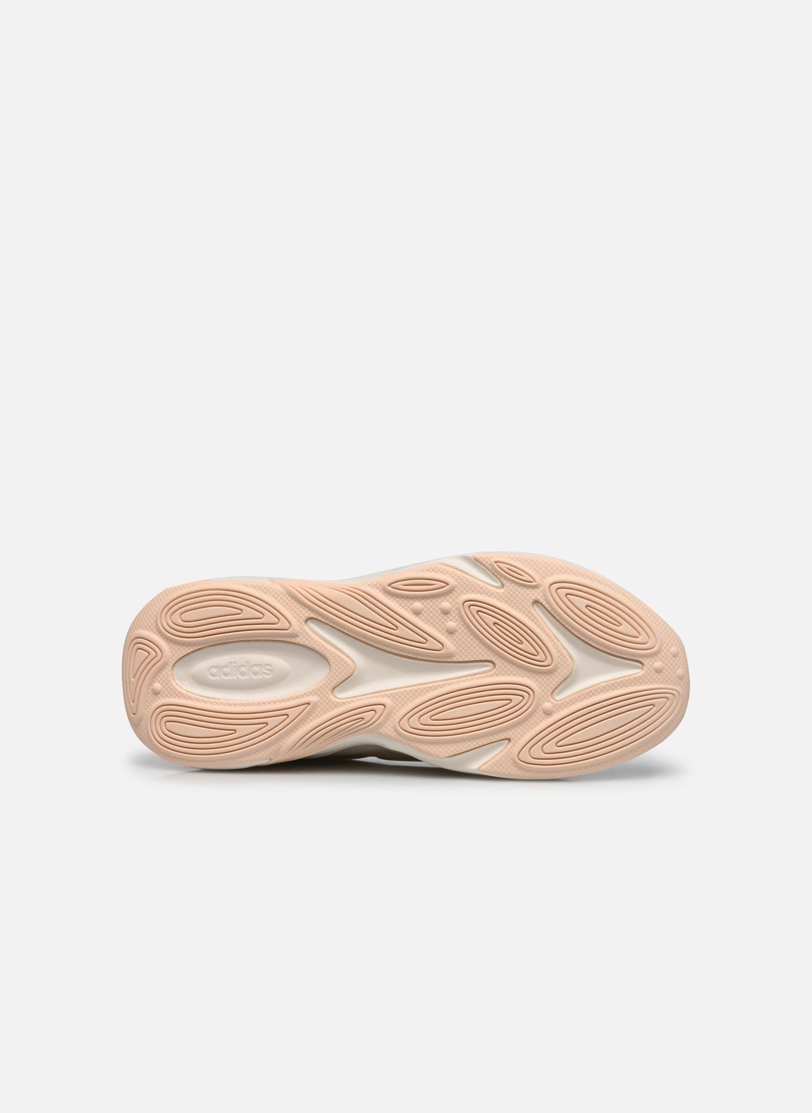 Niedrige Sneaker Ozelle damen beige adidas sportswear Niedrige Sneaker Ozelle damen beige CLOWHI/CLOWHI/FTWWHT
