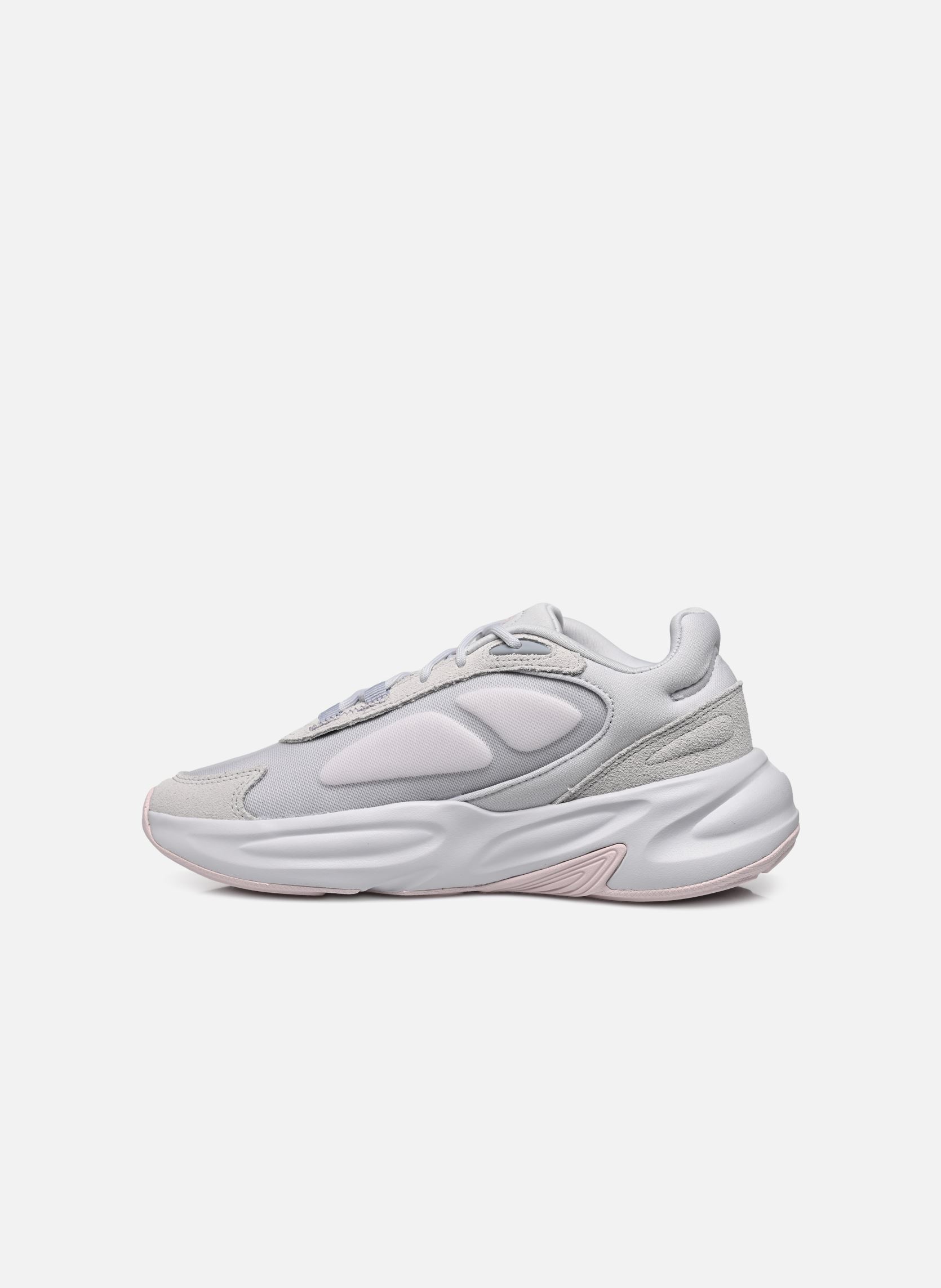 Niedrige Sneaker Ozelle damen grau adidas sportswear Niedrige Sneaker Ozelle damen grau DSHGRY/DSHGRY/ALMPNK