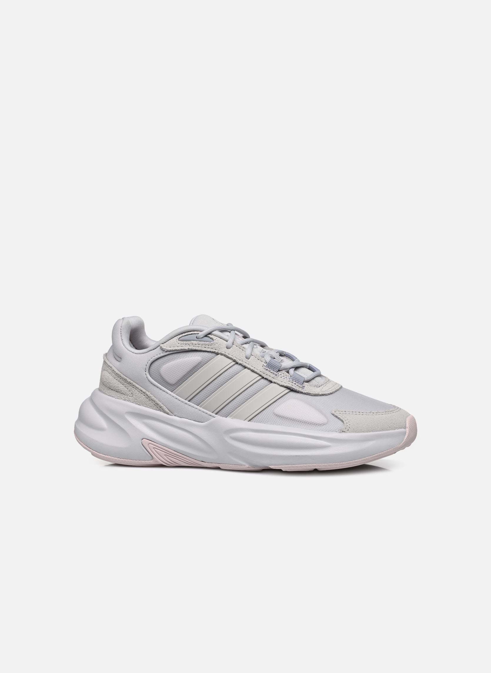 Niedrige Sneaker Ozelle damen grau adidas sportswear Niedrige Sneaker Ozelle damen grau DSHGRY/DSHGRY/ALMPNK