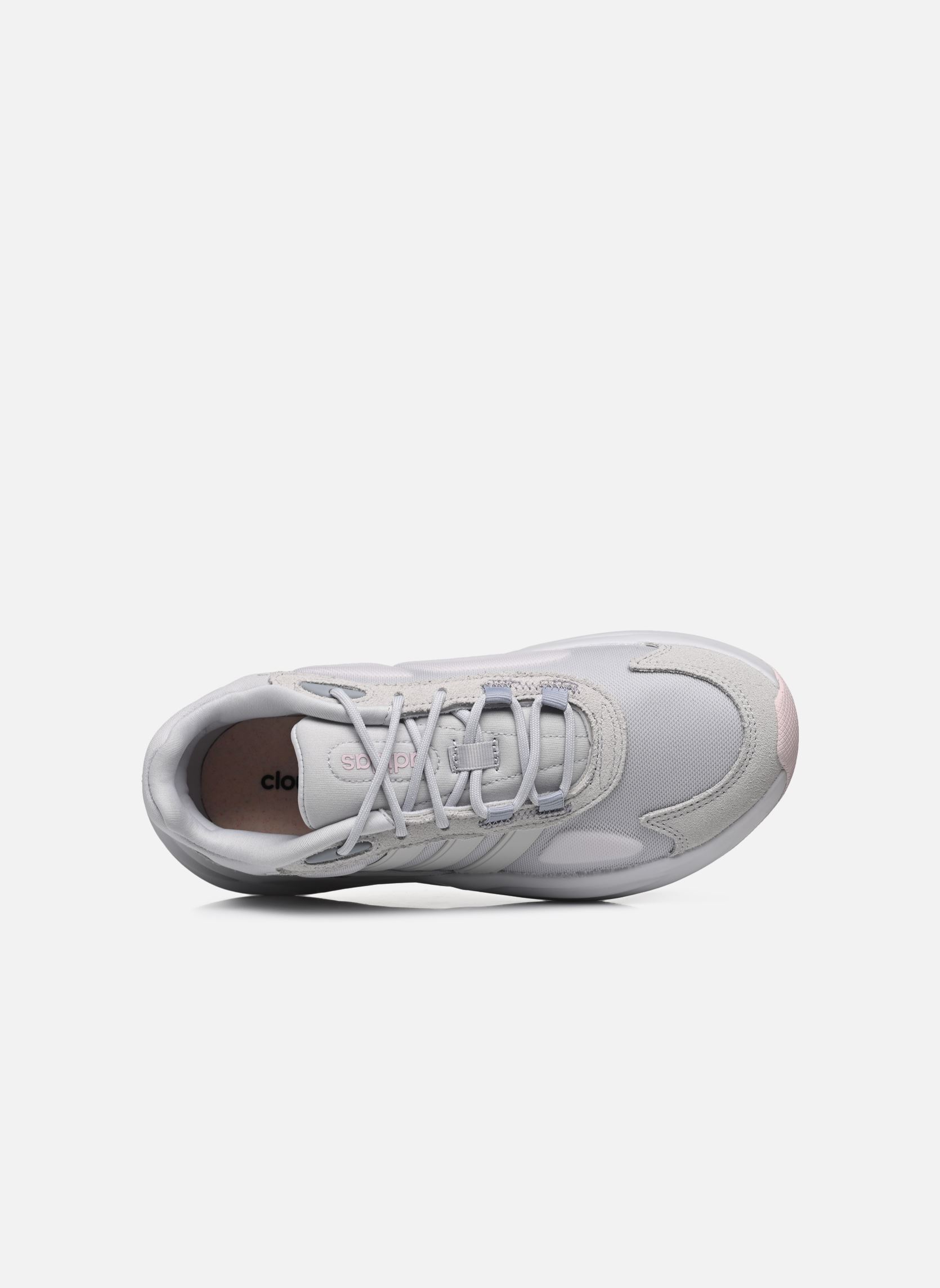 Niedrige Sneaker Ozelle damen grau adidas sportswear Niedrige Sneaker Ozelle damen grau DSHGRY/DSHGRY/ALMPNK