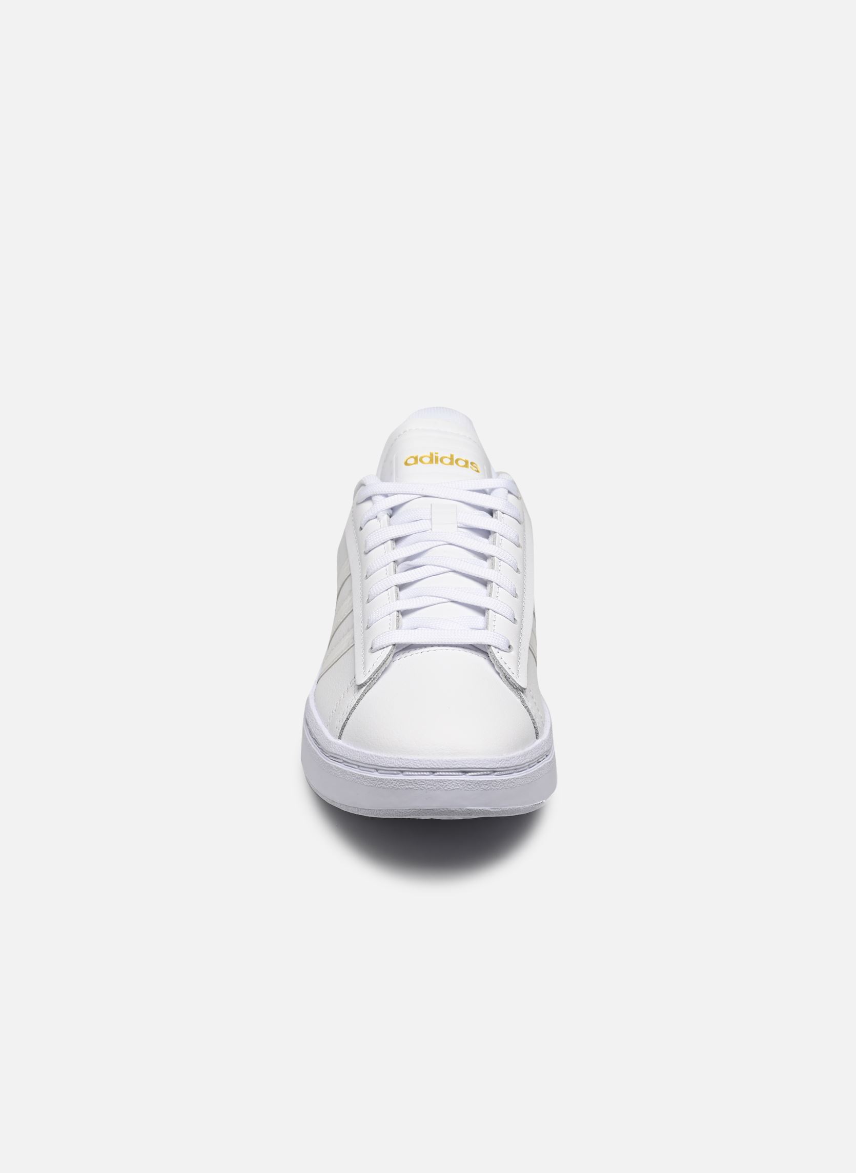 Niedrige Sneaker Grand Court Alpha damen weiß adidas sportswear Niedrige Sneaker Grand Court Alpha damen weiß FTWWHT/FTWWHT/GOLDMT