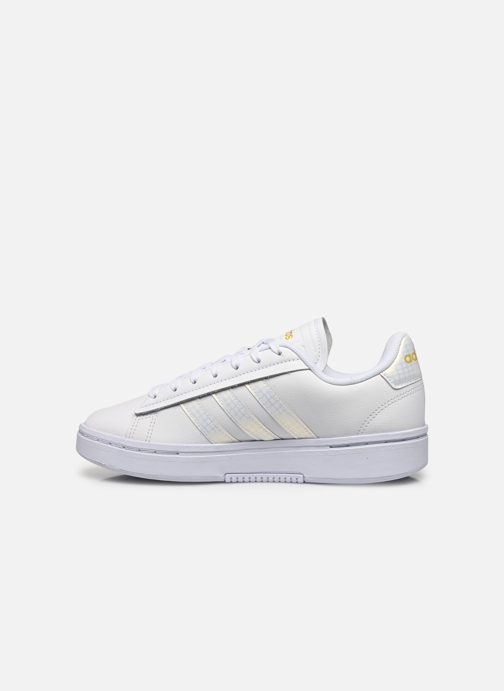 Niedrige Sneaker Grand Court Alpha damen weiß adidas sportswear Niedrige Sneaker Grand Court Alpha damen weiß FTWWHT/FTWWHT/GOLDMT