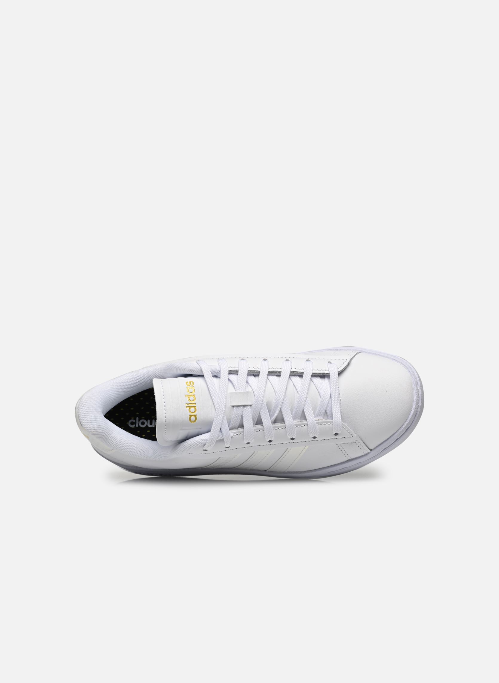 Niedrige Sneaker Grand Court Alpha damen weiß adidas sportswear Niedrige Sneaker Grand Court Alpha damen weiß FTWWHT/FTWWHT/GOLDMT