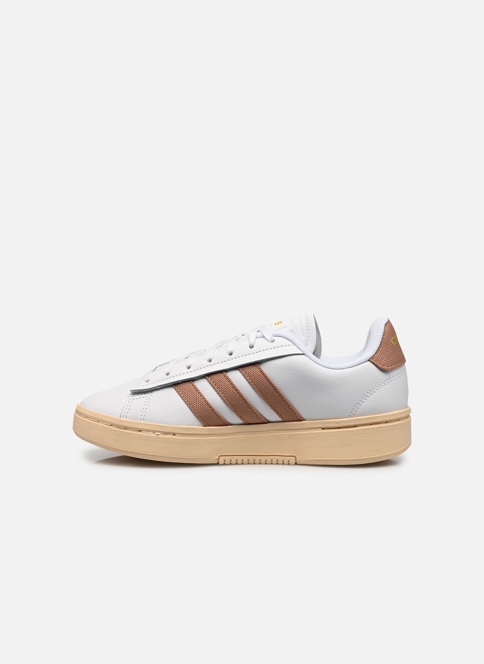 Baskets basses Grand Court Alpha femme blanc adidas sportswear Baskets basses Grand Court Alpha femme blanc FTWWHT/CLASTR/GOLDMT