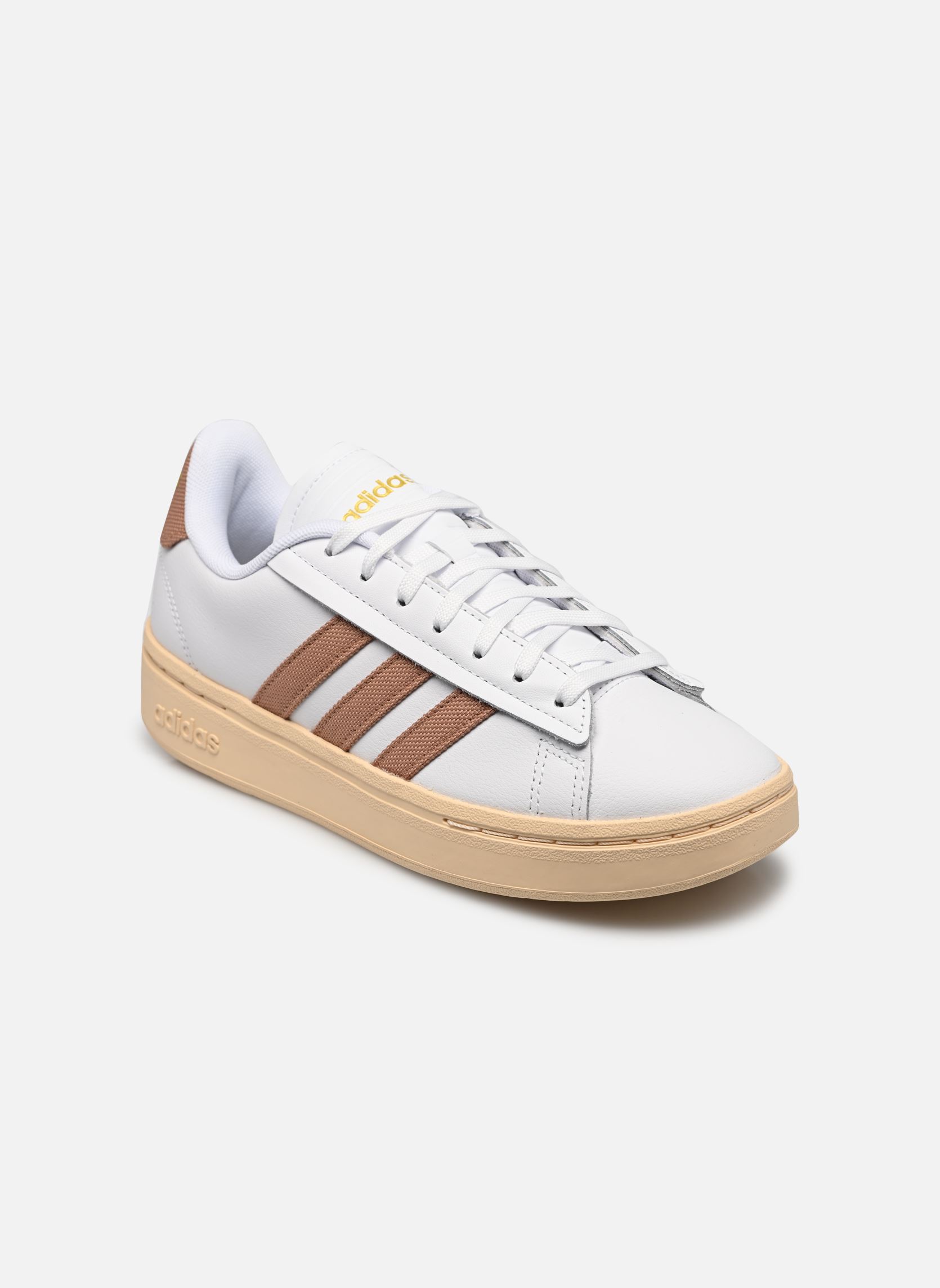 Baskets basses Grand Court Alpha femme blanc adidas sportswear Baskets basses Grand Court Alpha femme blanc FTWWHT/CLASTR/GOLDMT