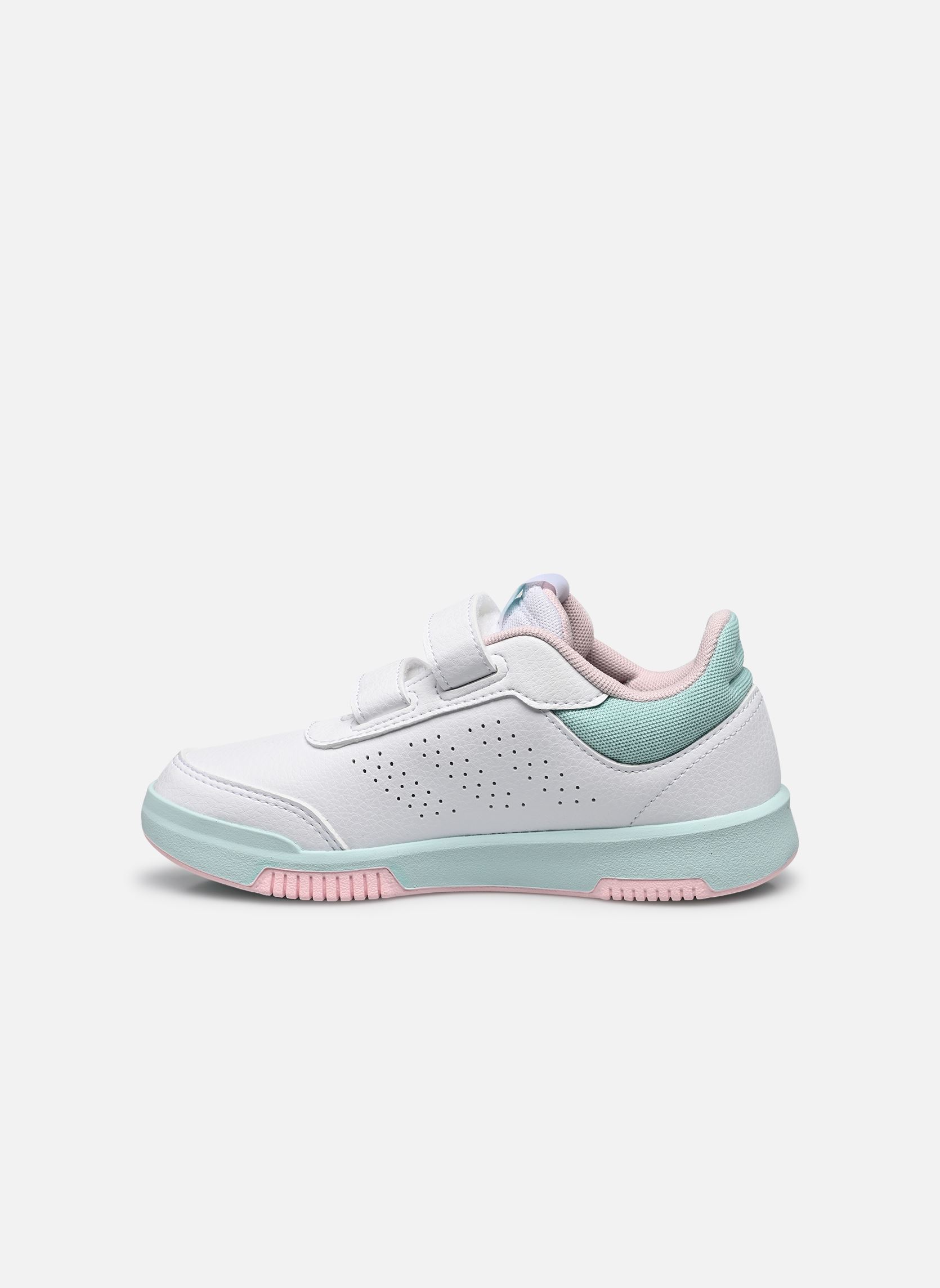 Niedrige Sneaker Tensaur Sport 2.0 Cf K mehrfarbig adidas sportswear Niedrige Sneaker Tensaur Sport 2.0 Cf K mehrfarbig FTWWHT/CLPINK/SEFLAQ