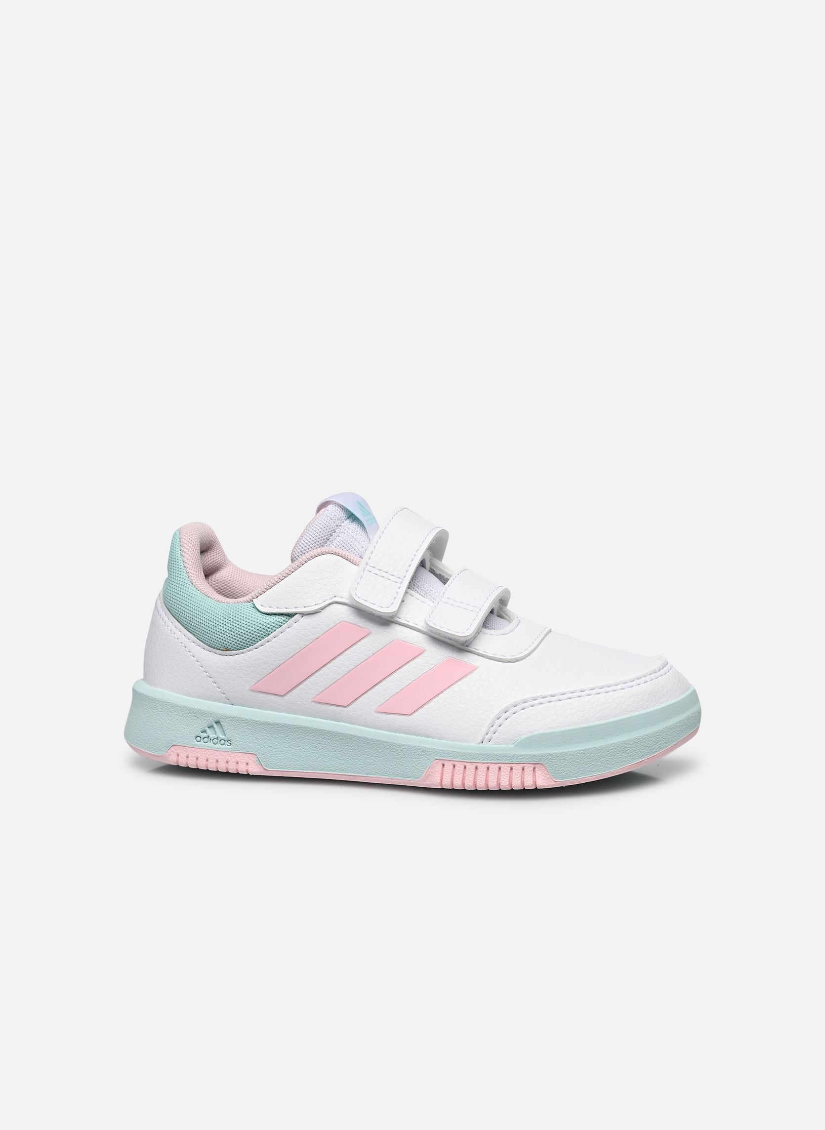 Niedrige Sneaker Tensaur Sport 2.0 Cf K mehrfarbig adidas sportswear Niedrige Sneaker Tensaur Sport 2.0 Cf K mehrfarbig FTWWHT/CLPINK/SEFLAQ