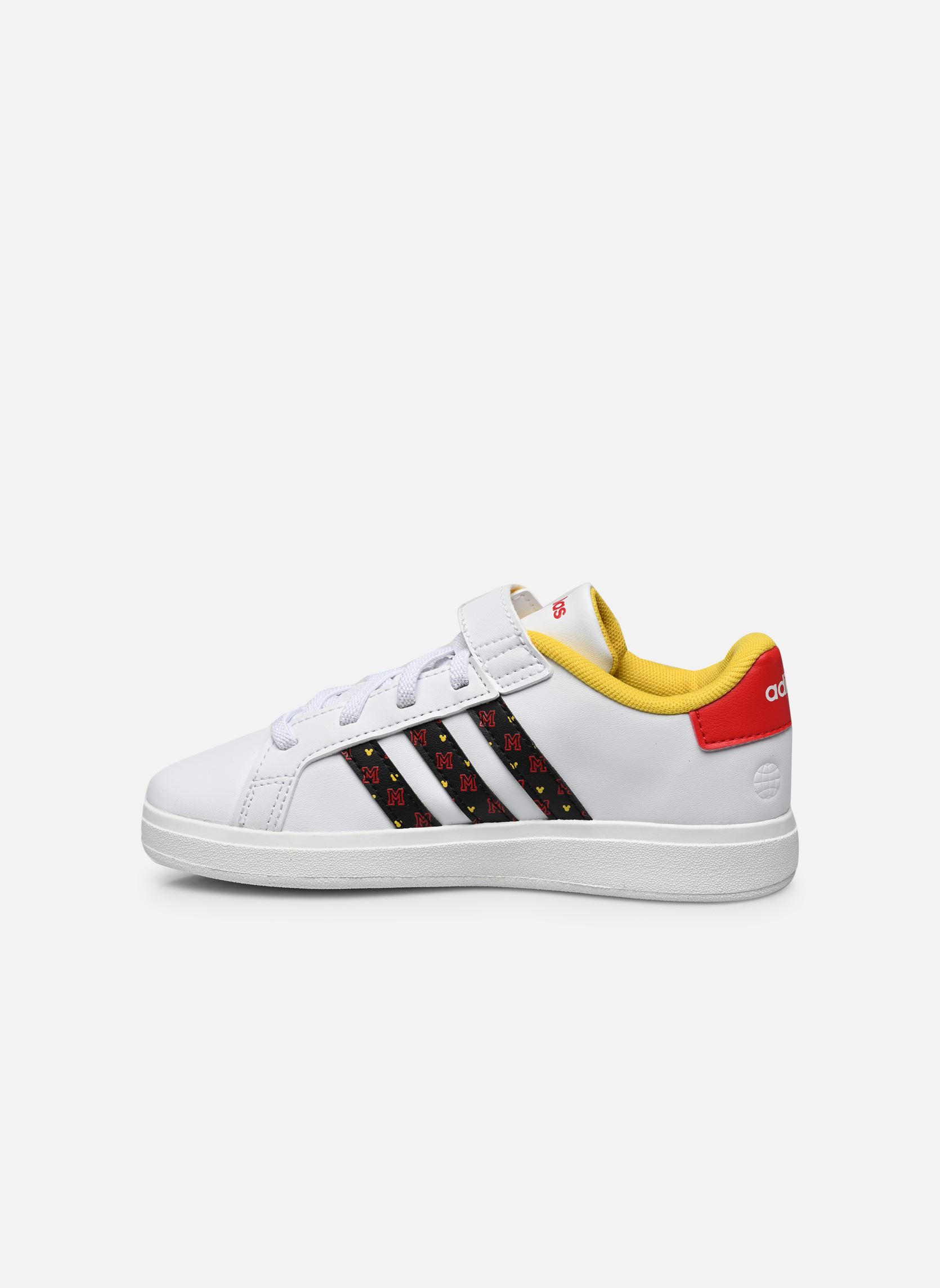Baskets basses Grand Court Mickey El K blanc adidas sportswear Baskets basses Grand Court Mickey El K blanc FTWWHT/CBLACK/BETSCA