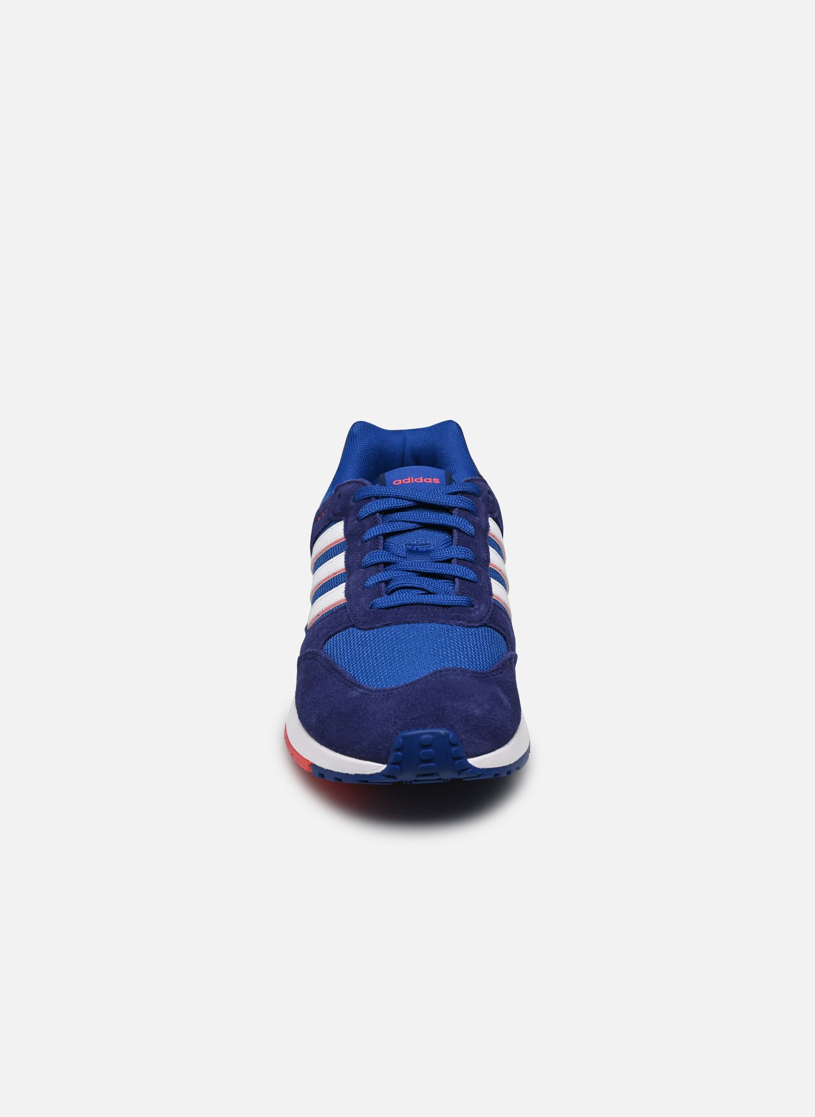 Baskets basses Run 80S M homme bleu adidas sportswear Baskets basses Run 80S M homme bleu DKBLUE/FTWWHT/BRIRED