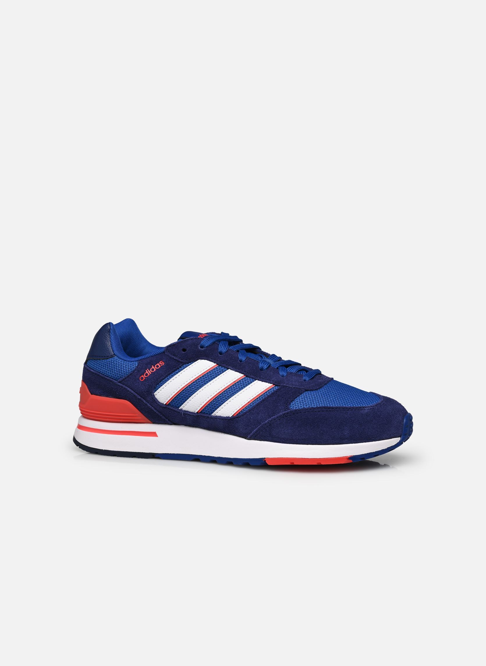 Baskets basses Run 80S M homme bleu adidas sportswear Baskets basses Run 80S M homme bleu DKBLUE/FTWWHT/BRIRED
