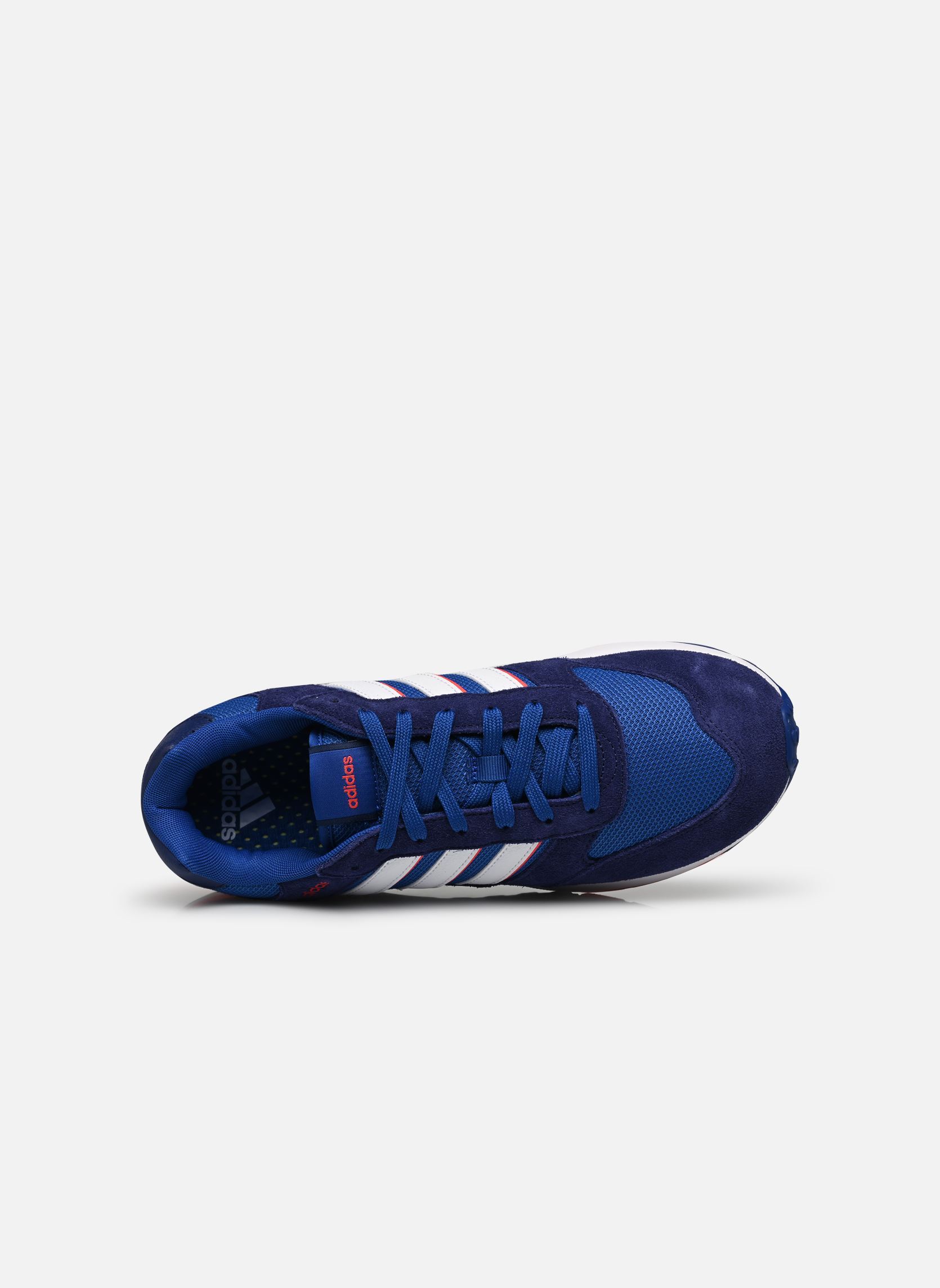 Baskets basses Run 80S M homme bleu adidas sportswear Baskets basses Run 80S M homme bleu DKBLUE/FTWWHT/BRIRED