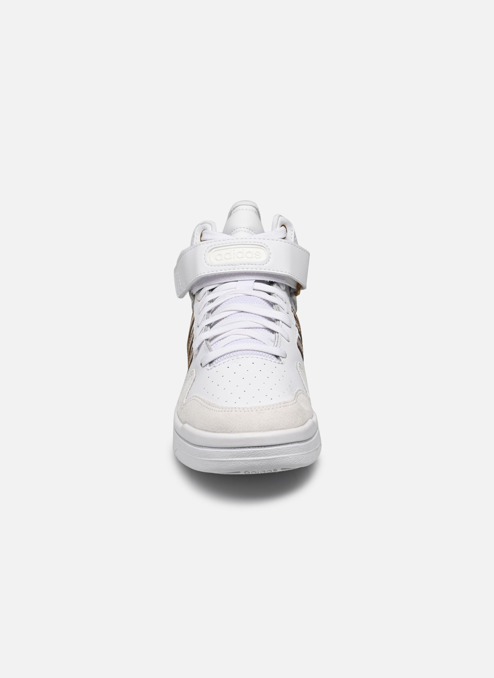 Niedrige Sneaker Postmove Mid W damen weiß adidas sportswear Niedrige Sneaker Postmove Mid W damen weiß FTWWHT/FTWWHT/MAGOLD
