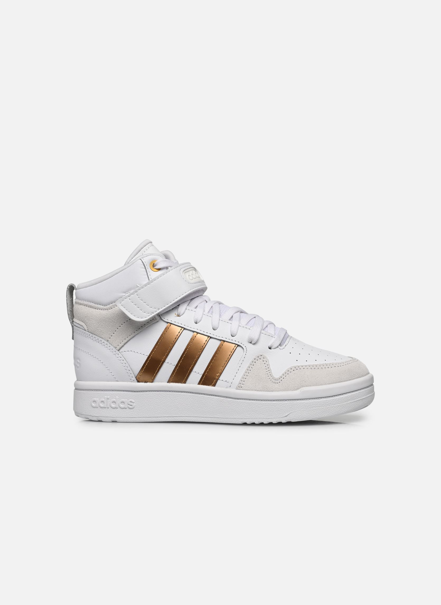 Niedrige Sneaker Postmove Mid W damen weiß adidas sportswear Niedrige Sneaker Postmove Mid W damen weiß FTWWHT/FTWWHT/MAGOLD
