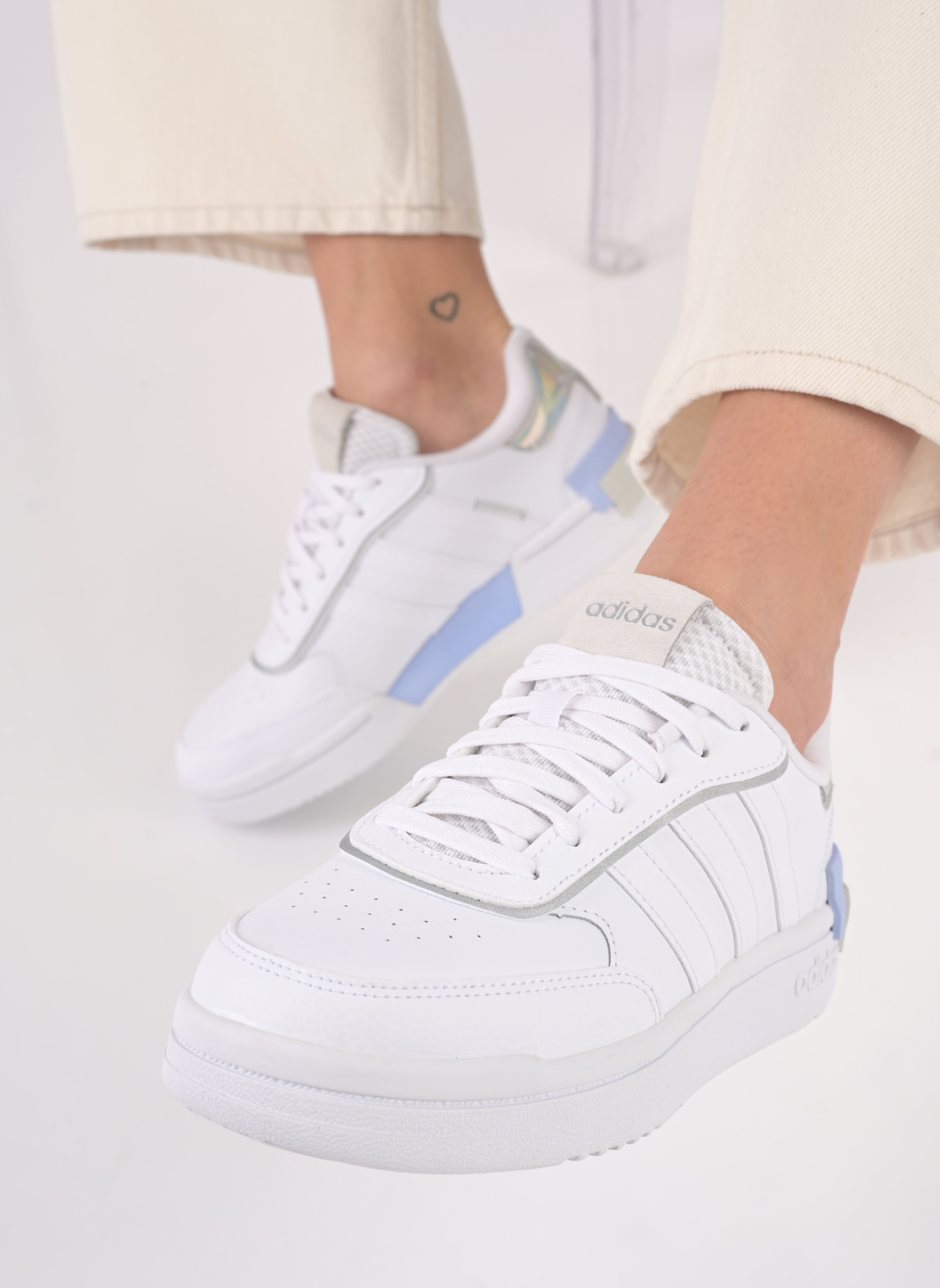 Niedrige Sneaker Postmove Se W damen weiß adidas sportswear Niedrige Sneaker Postmove Se W damen weiß FTWWHT/FTWWHT/BLUDAW
