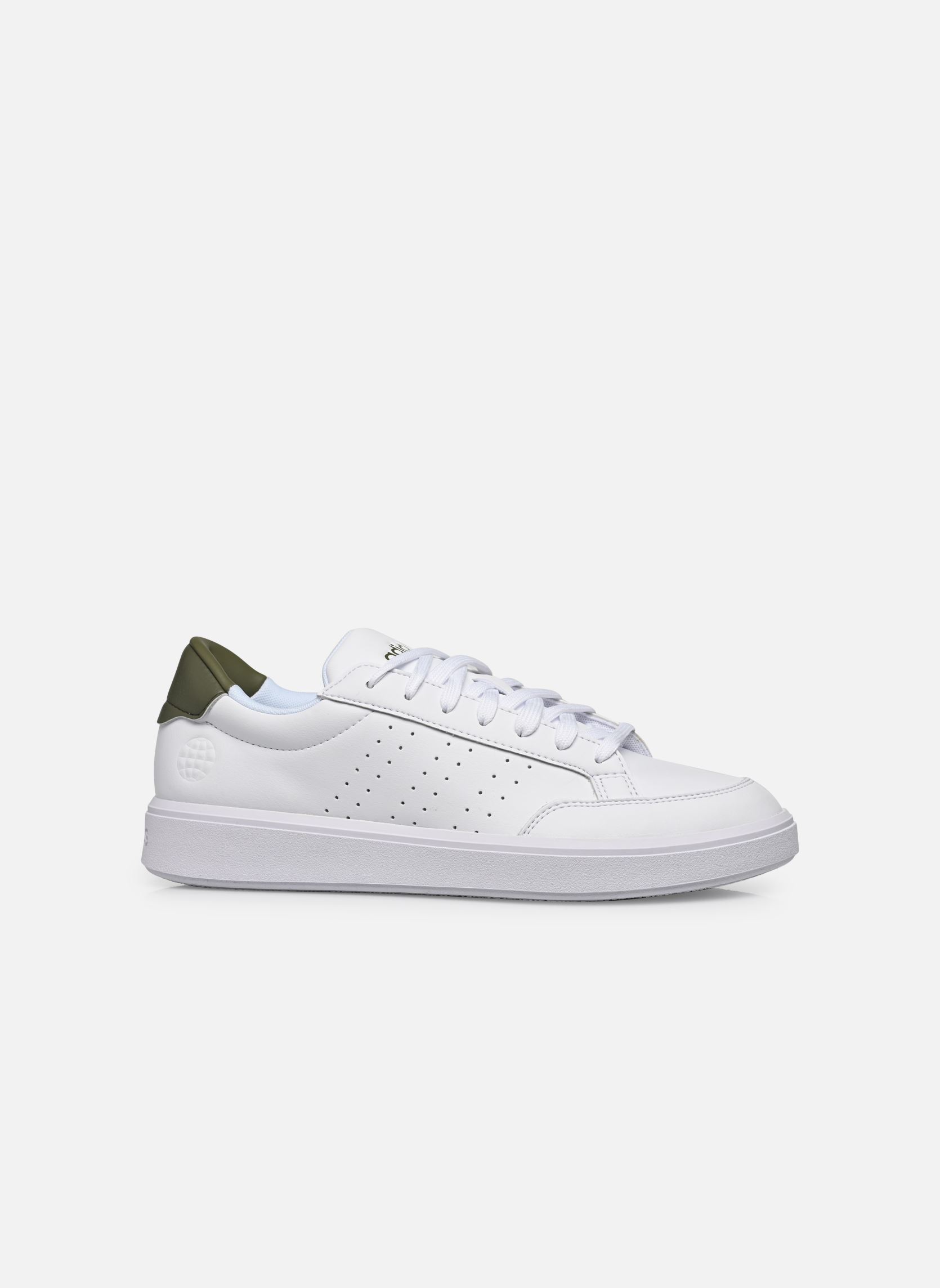 Baskets basses Nova Court M homme blanc adidas sportswear Baskets basses Nova Court M homme blanc FTWWHT/OLISTR/CBLACK