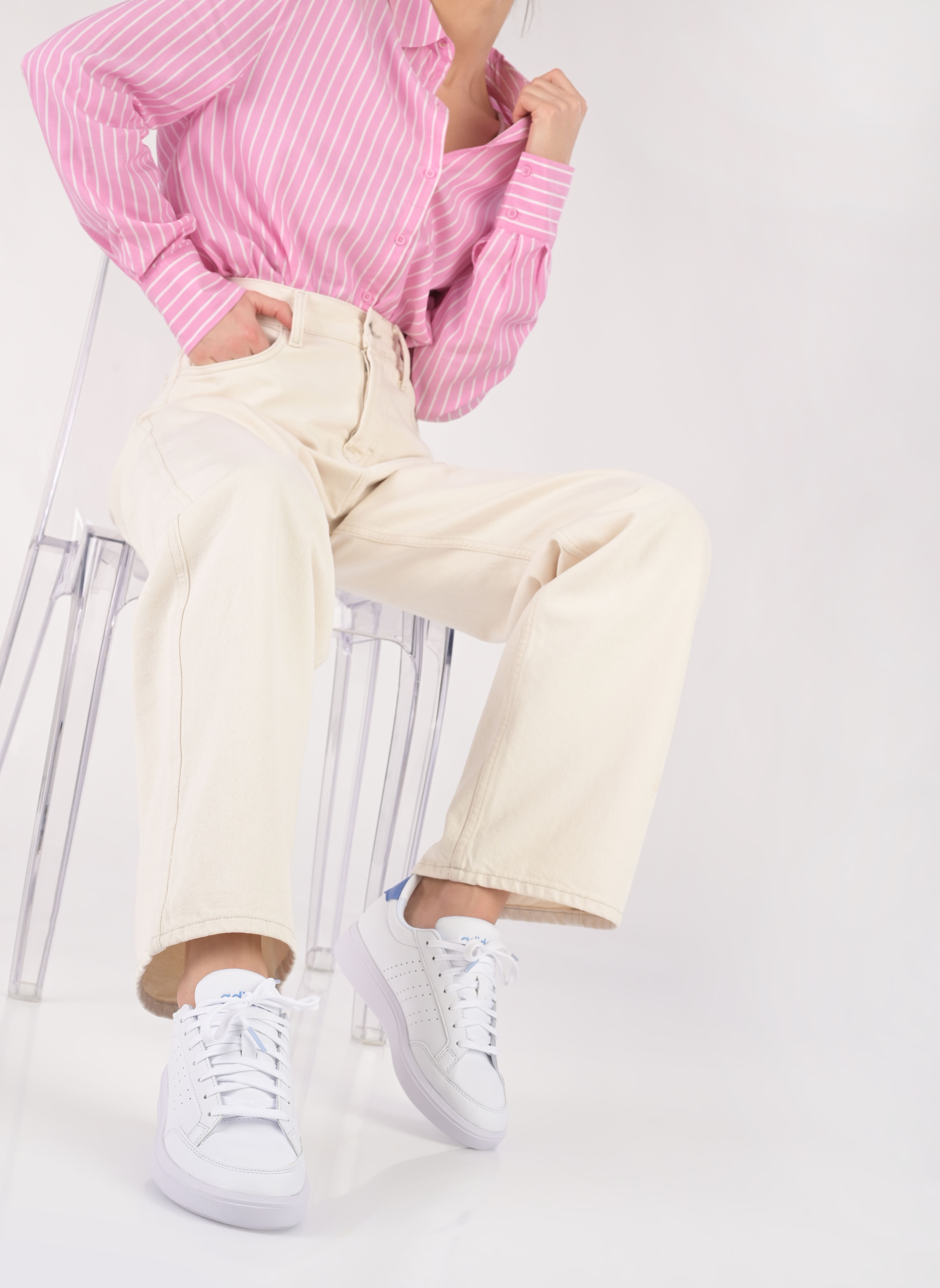 Baskets basses Nova Court W femme blanc adidas sportswear Baskets basses Nova Court W femme blanc FTWWHT/BLFUME/BLUDAW