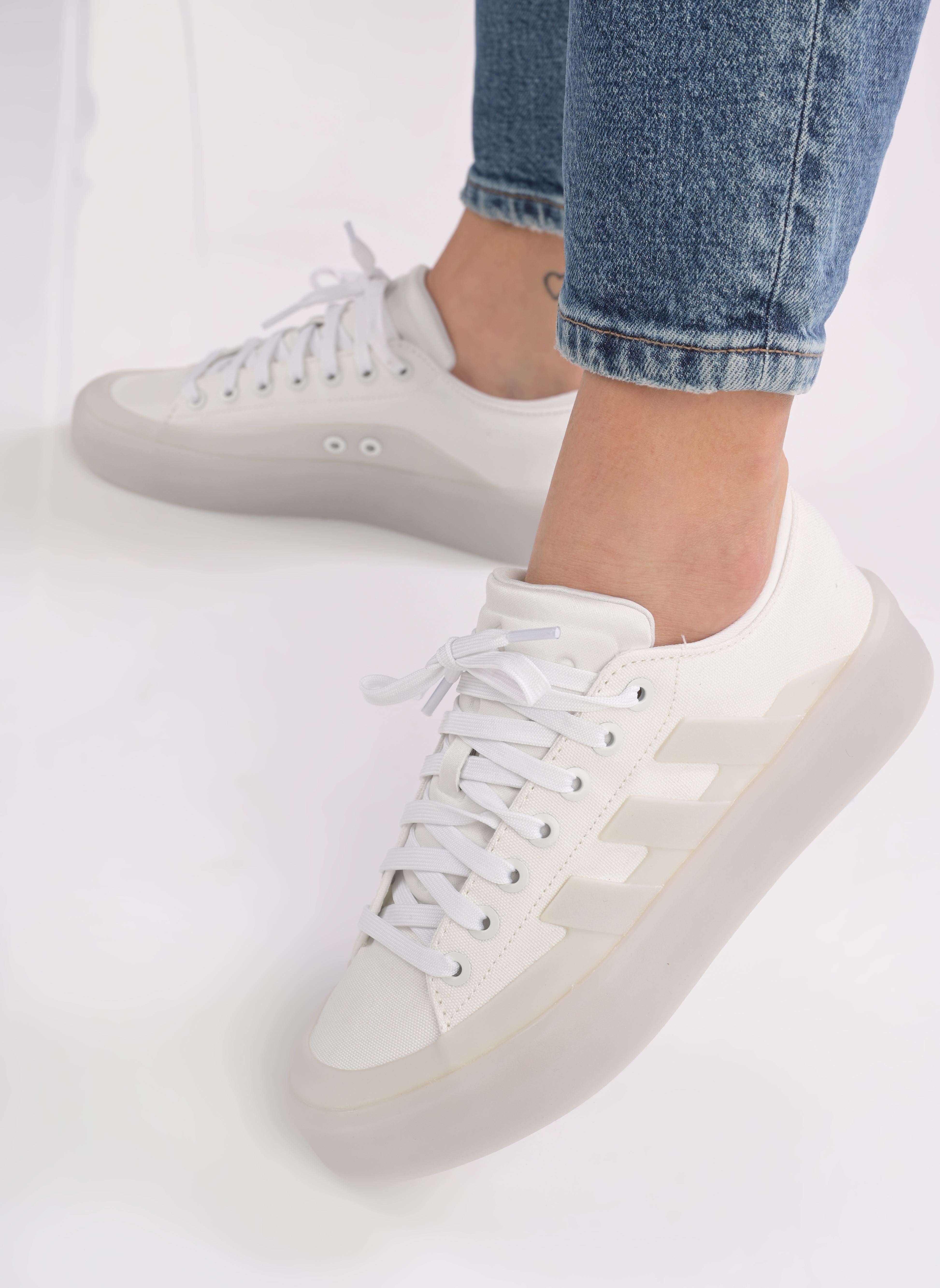 Niedrige Sneaker Znsored weiß adidas sportswear Niedrige Sneaker Znsored weiß CRYWHTFTWWHTFTWWHT