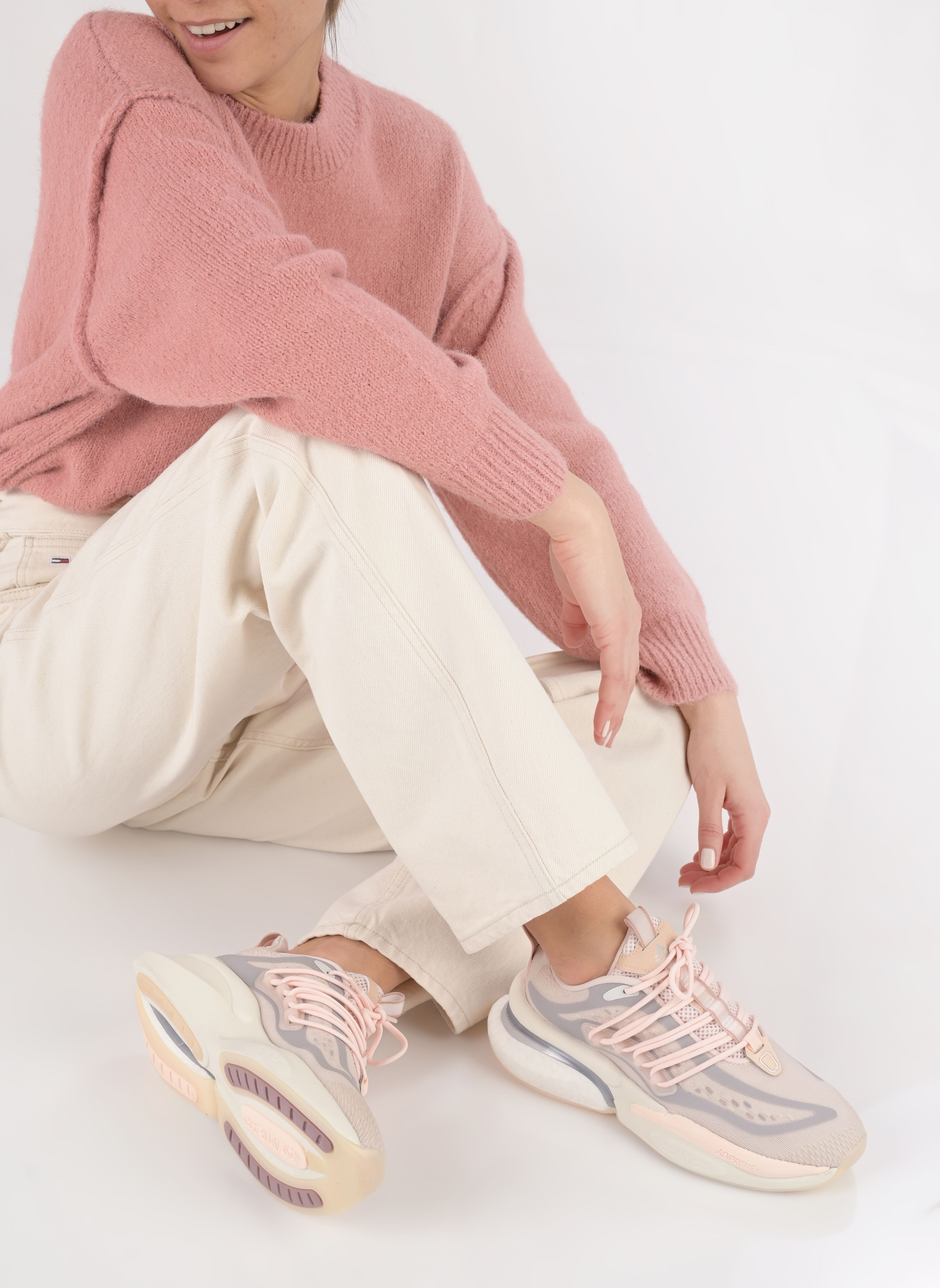 Niedrige Sneaker Alphaboost V1 W damen rosa adidas sportswear Niedrige Sneaker Alphaboost V1 W damen rosa WONQUA/TAUMET/CWHITE